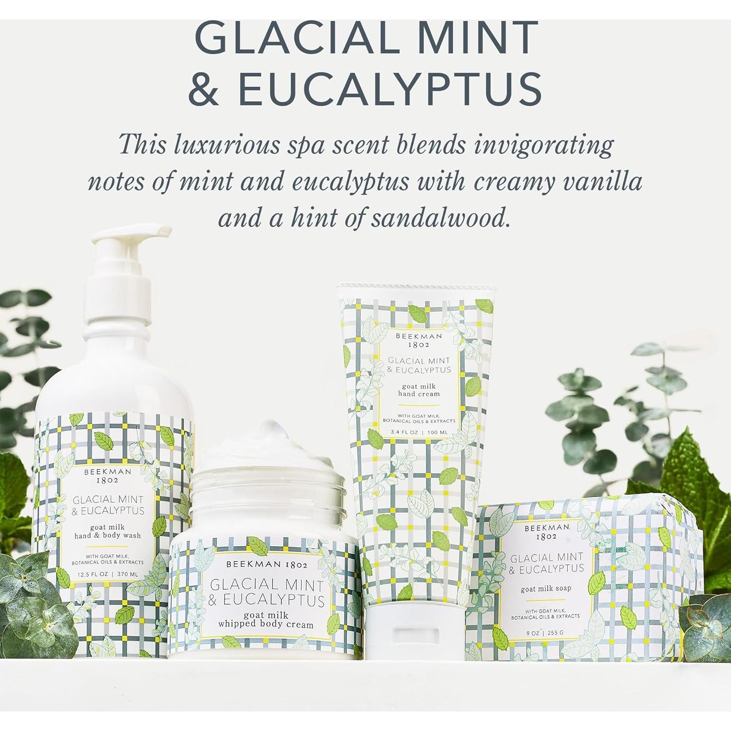 Jabón de Leche de Cabra Beekman 1802 Menta y Eucalipto 255 g - Hidratante