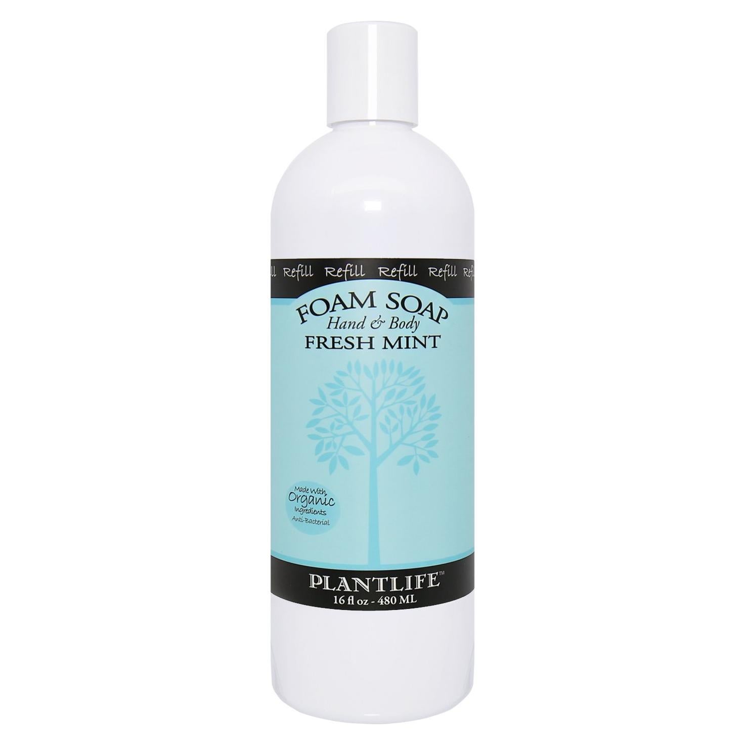 Jabón Espumoso Plantlife Menta Fresca 473 ml - Cuidado Piel