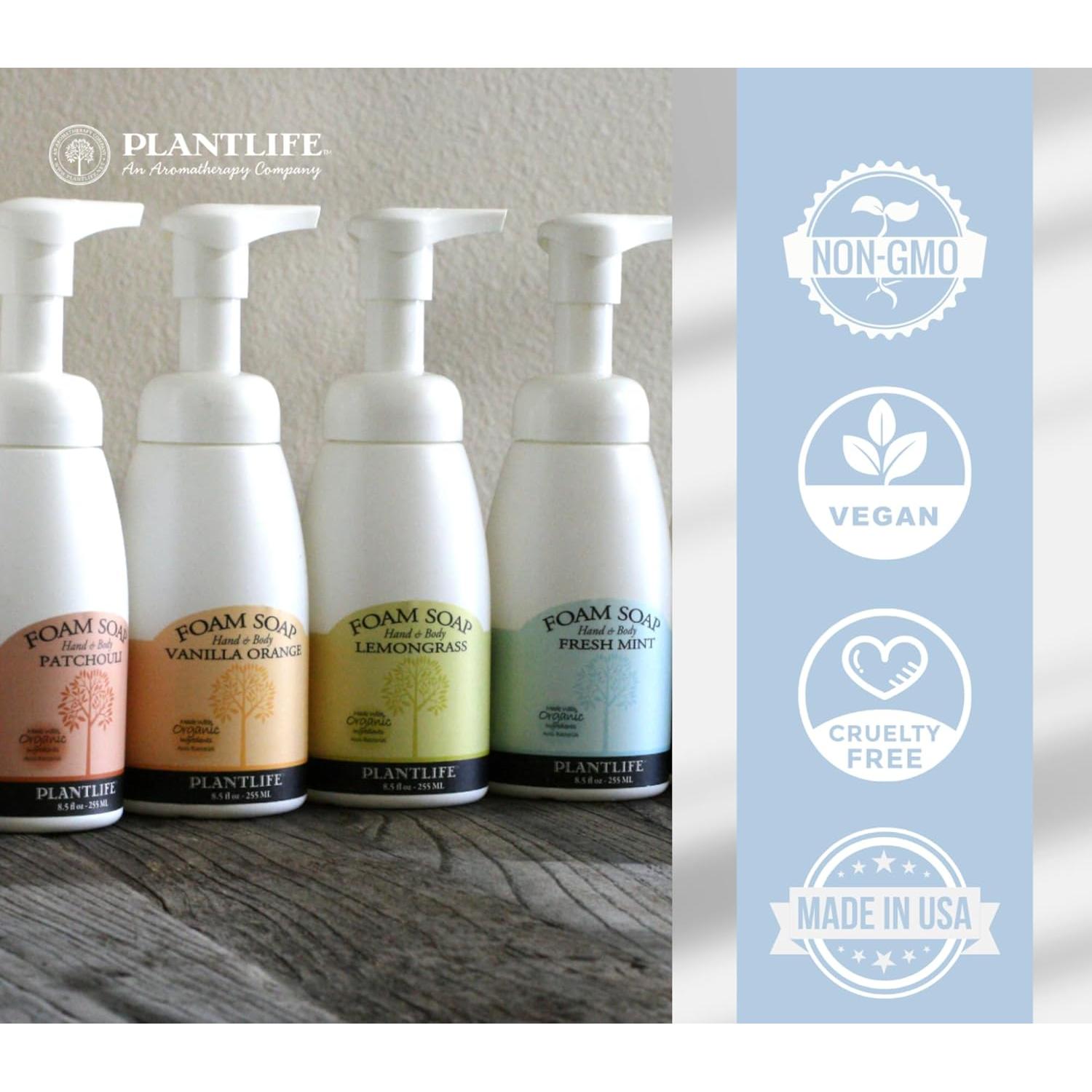 Jabón Espumoso Plantlife Menta Fresca 473 ml - Cuidado Piel