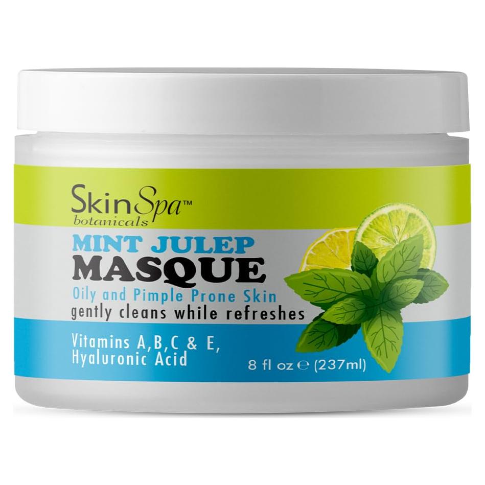 Mascarilla Facial SKIN SPA Menta Julep 226.8 g - Control de Acné