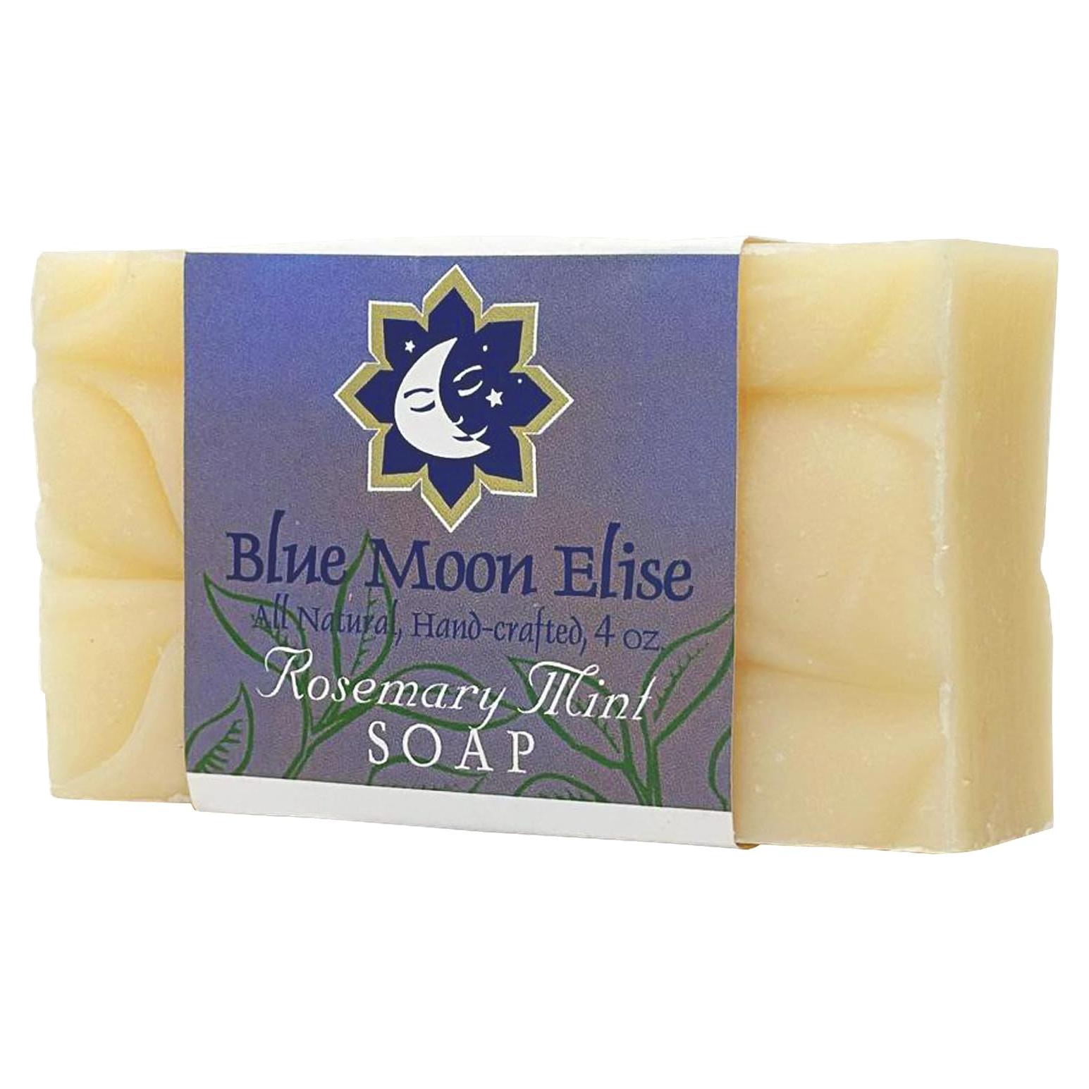 Jabón de Barra Orgánico Blue Moon Elise Romero y Menta 113g