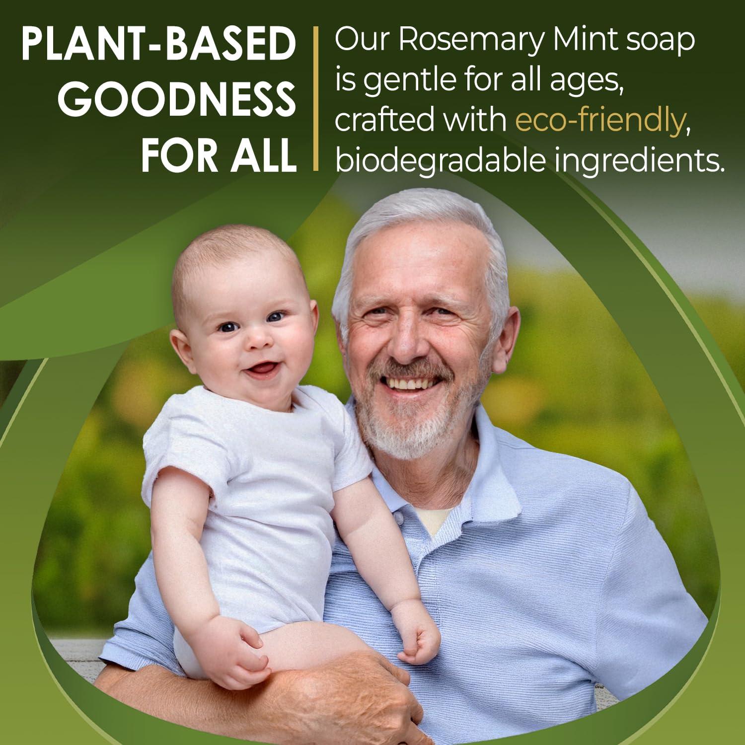 Jabón de Barra Orgánico Blue Moon Elise Romero y Menta 113g