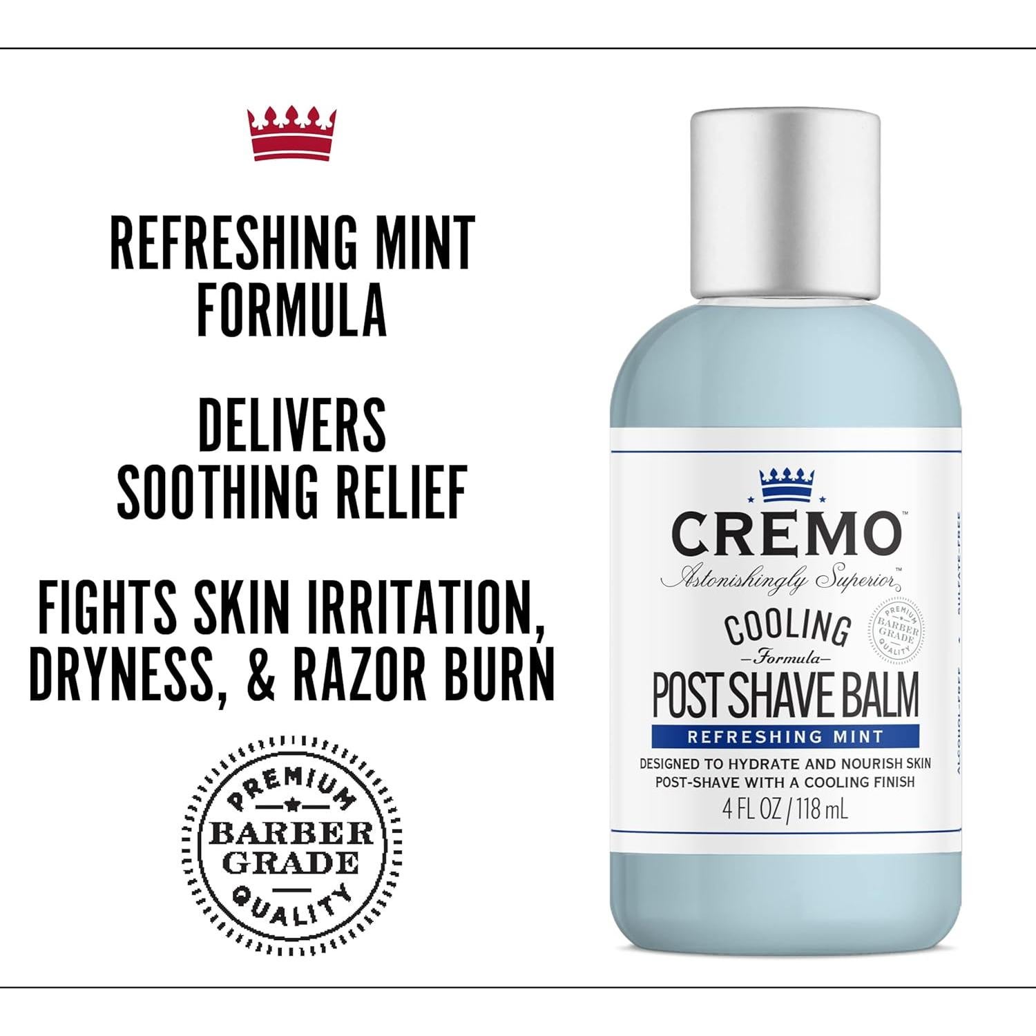 Bálsamo Post Afeitado Cremo 113 g - Refrescante y Protector