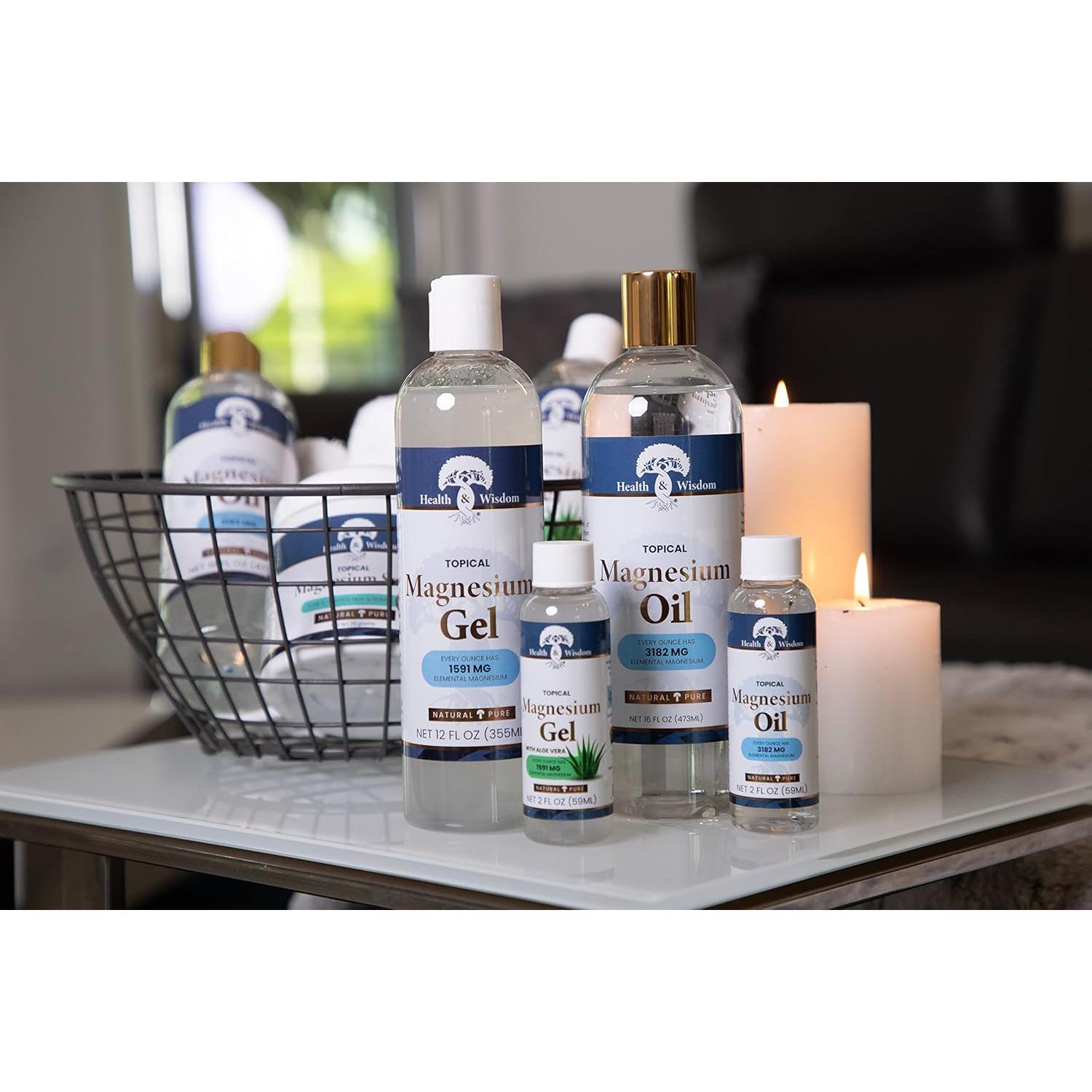 Jabón Natural de Magnesio Health and Wisdom - Romero y Menta 226.8 g