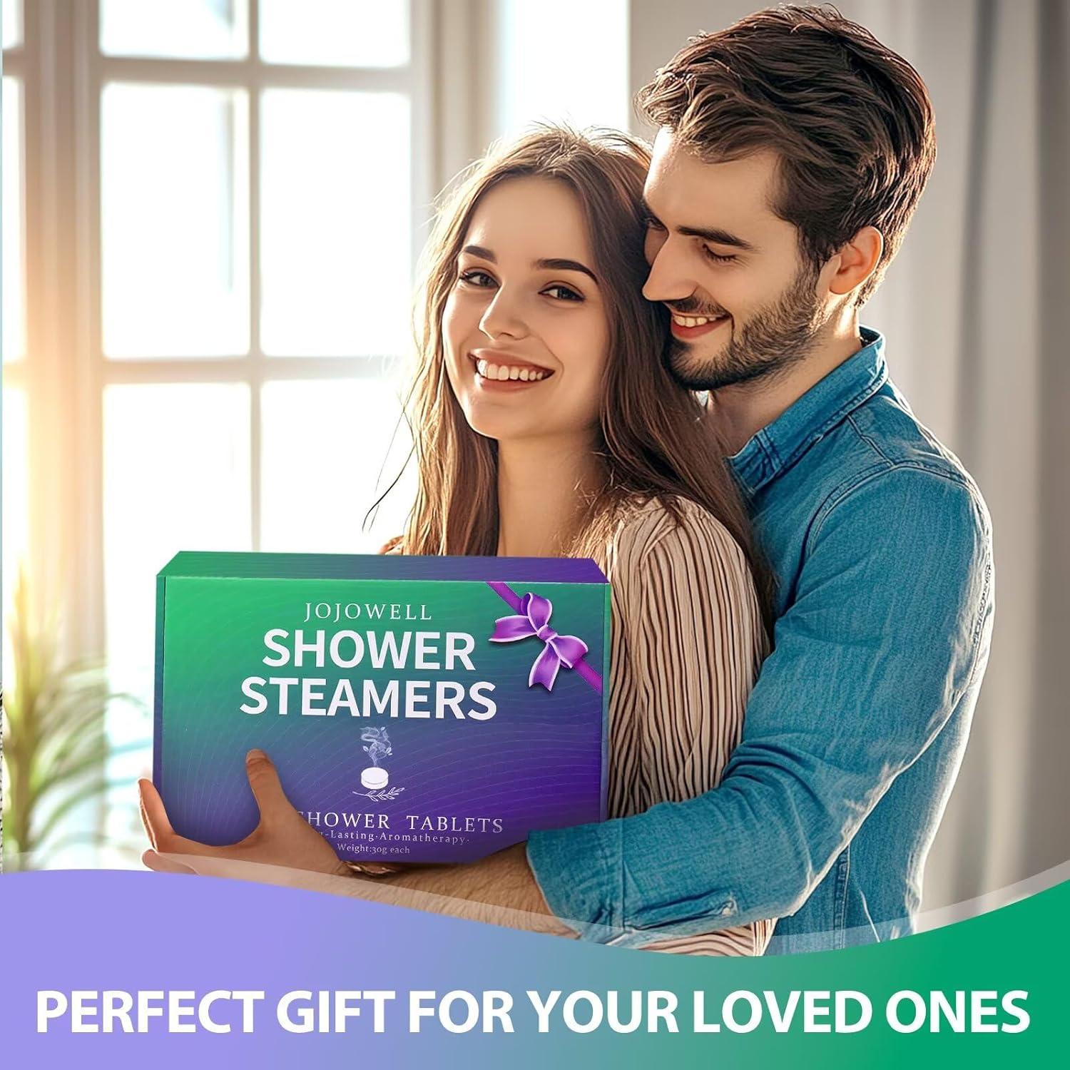 Bombas de Vapor para Ducha JoJowell - Paquete de 12 Aromaterapia