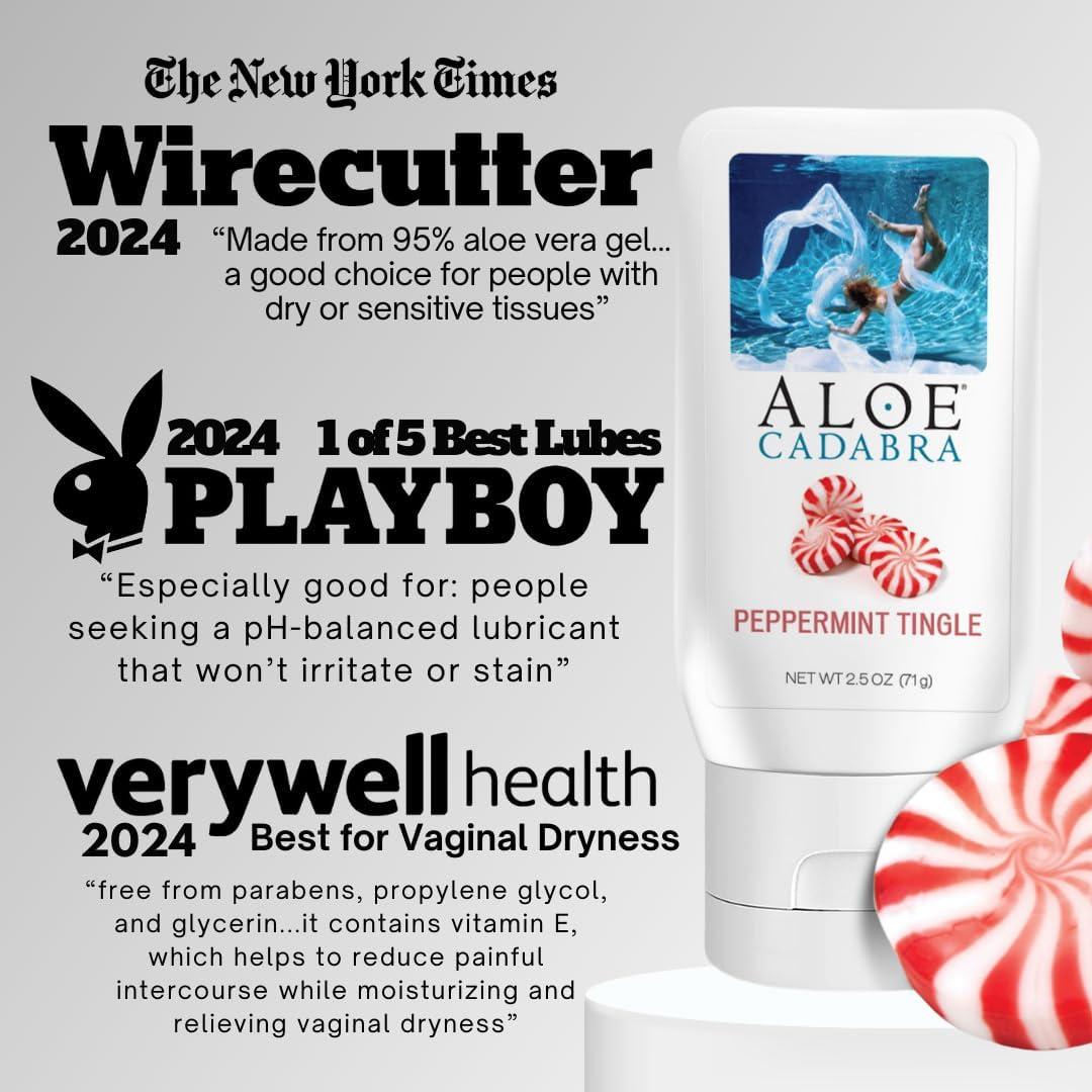 Lubricante Hidratante Vaginal Aloe Cadabra 73.93 ml Menta