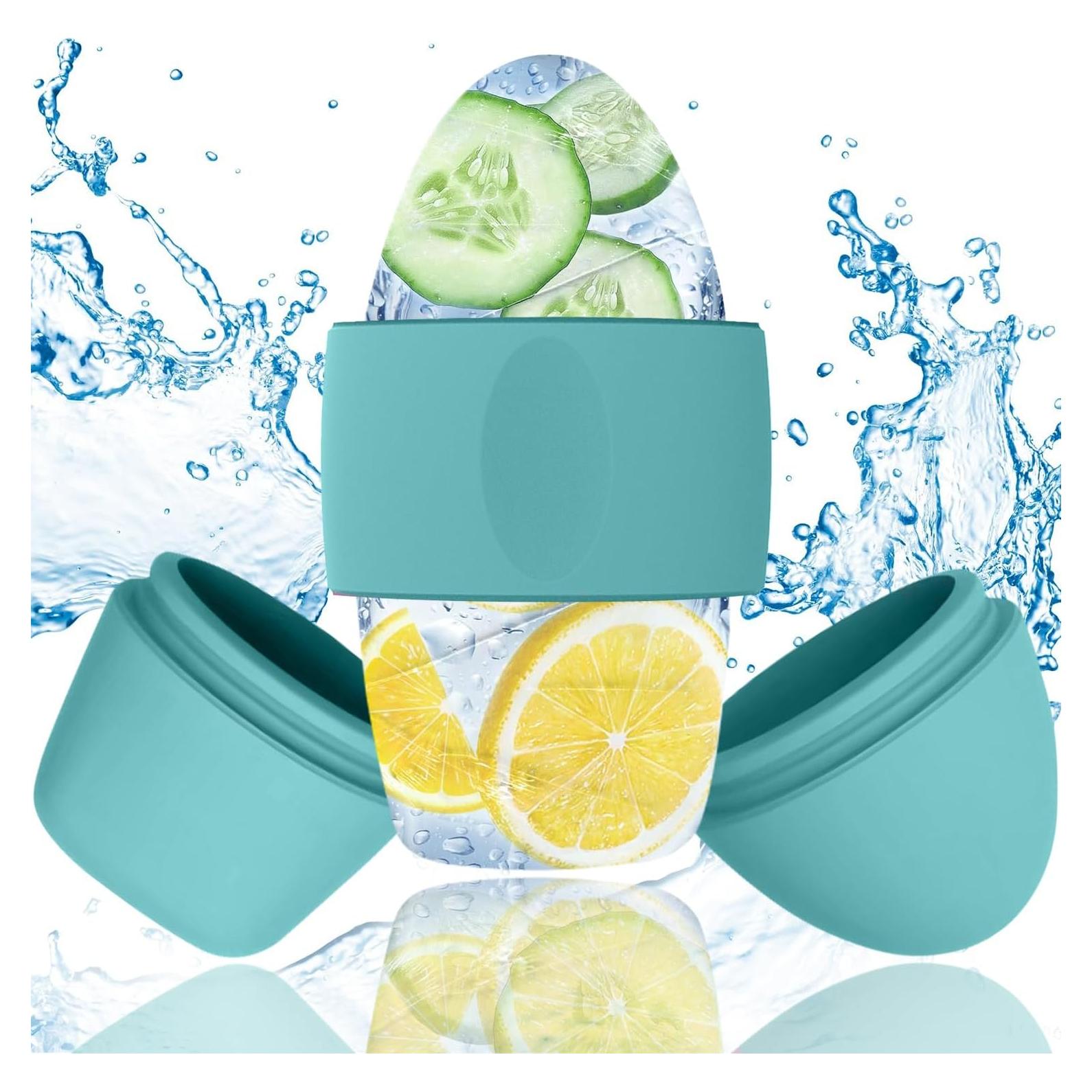 Rodillo de Hielo Facial Luckyrao Verde - Masaje y Cuidado Piel