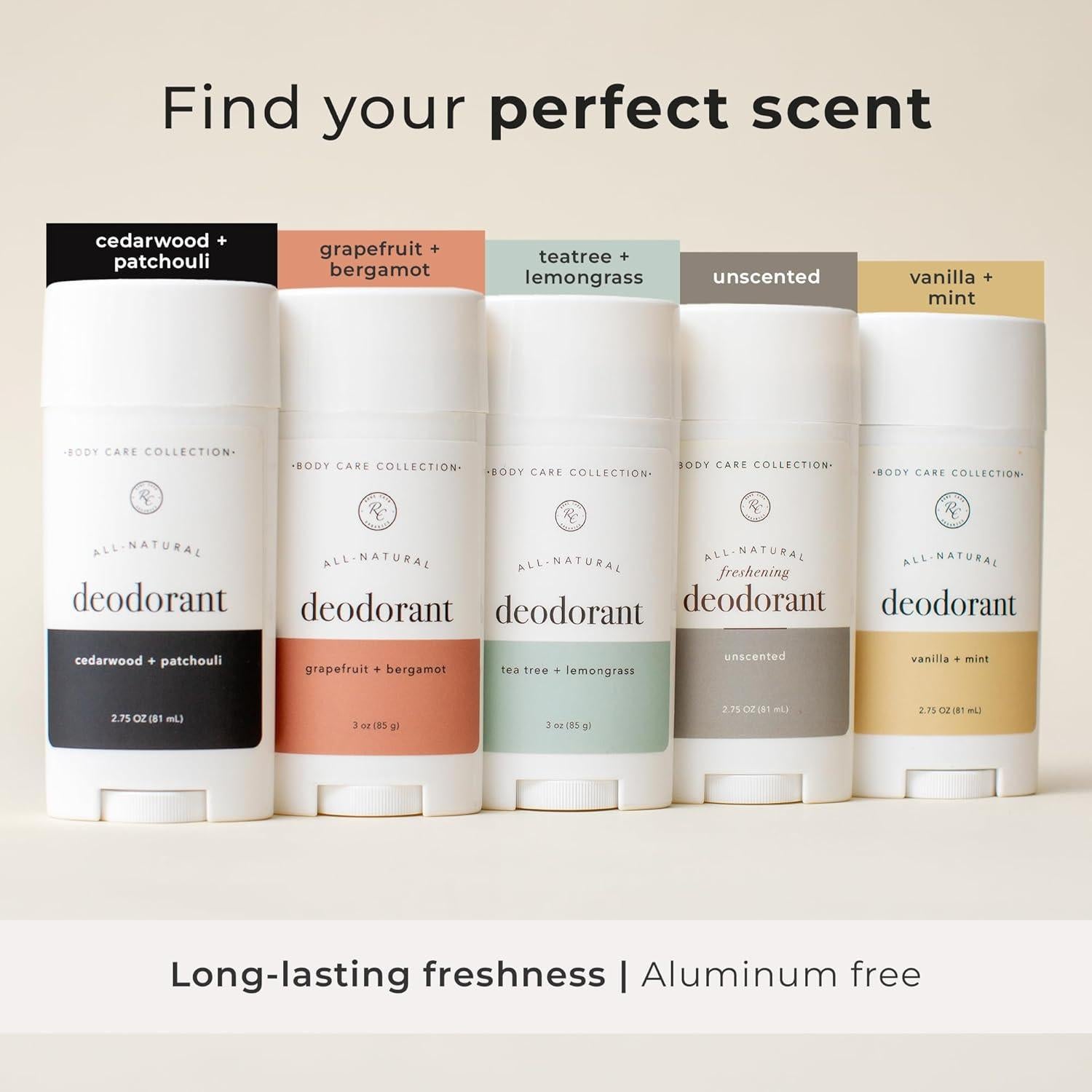 Desodorante Natural Rowe Casa Organics Vainilla + Menta 56.7 g