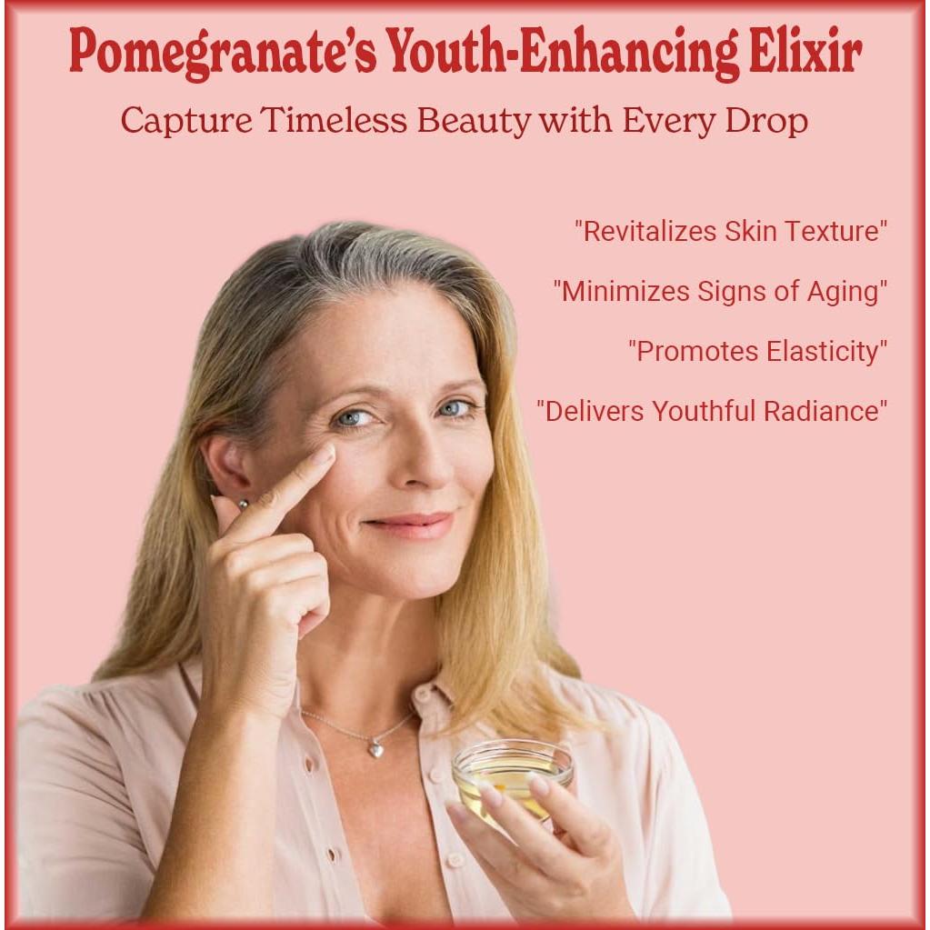 Aceite de Semilla de Granada Natural Born 60ml Orgánico Prensado en Frío