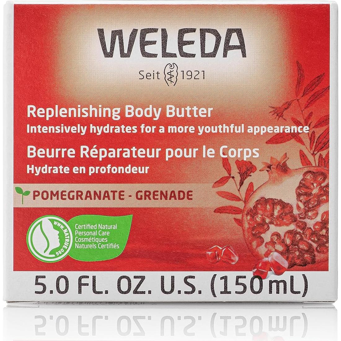 Manteca Corporal Rehidratante Weleda 148ml Antioxidantes