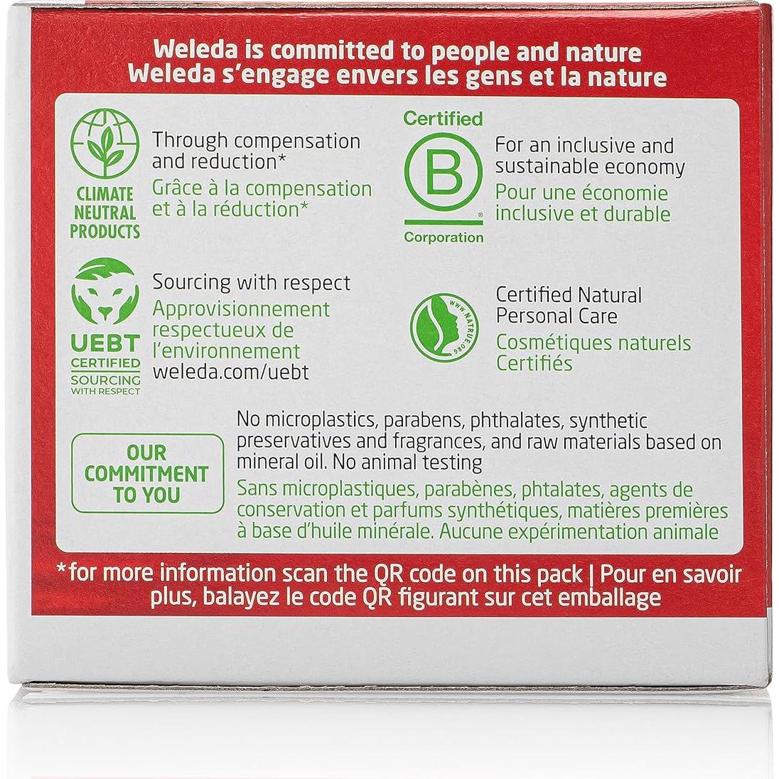 Manteca Corporal Rehidratante Weleda 148ml Antioxidantes
