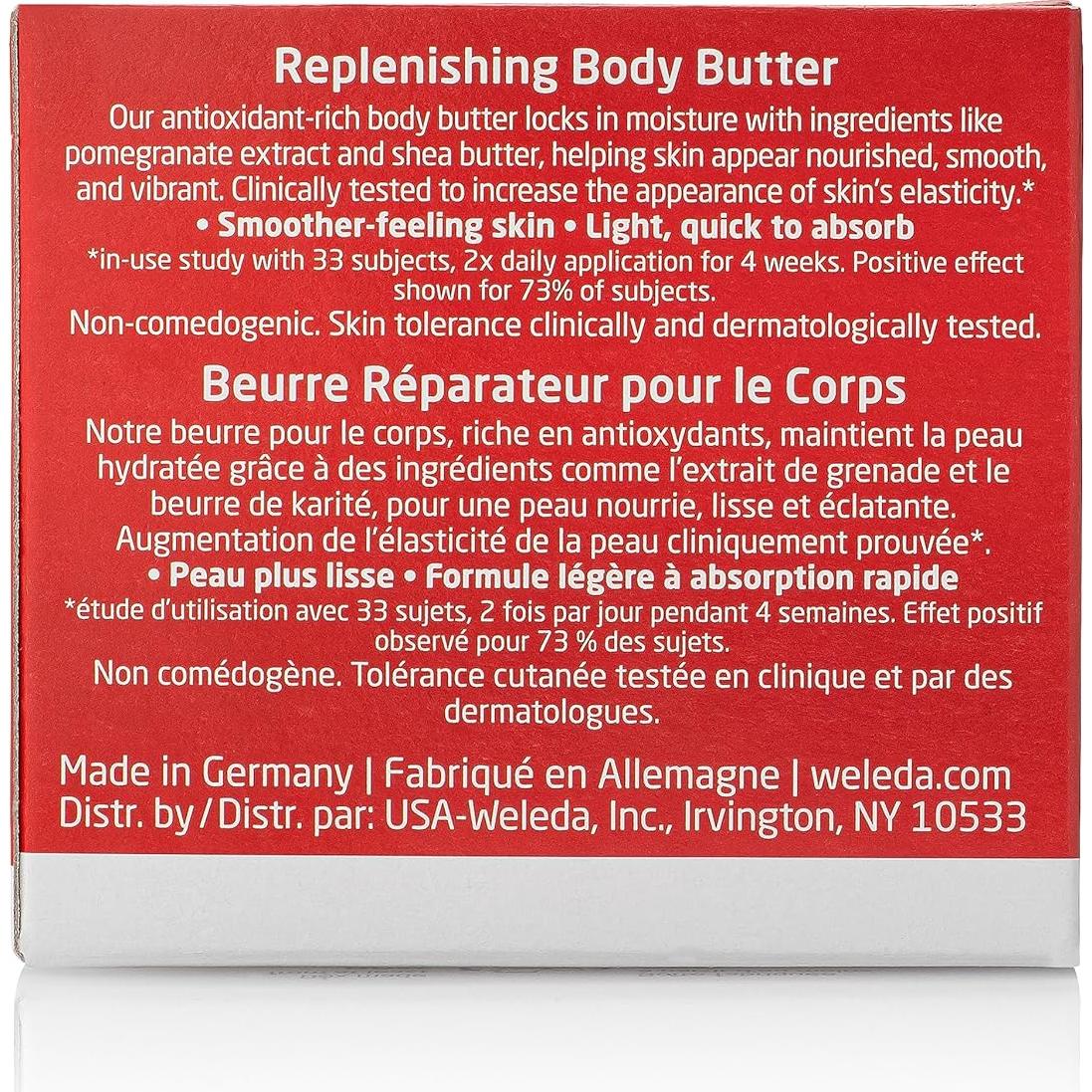 Manteca Corporal Rehidratante Weleda 148ml Antioxidantes