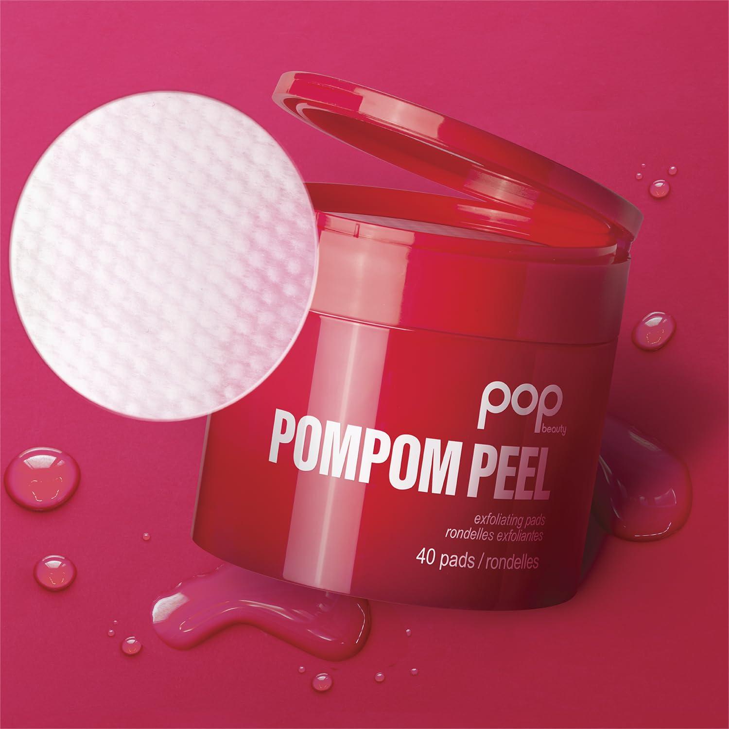 Almohadillas Exfoliantes POP Beauty POMPOM PEEL - 40 Unidades