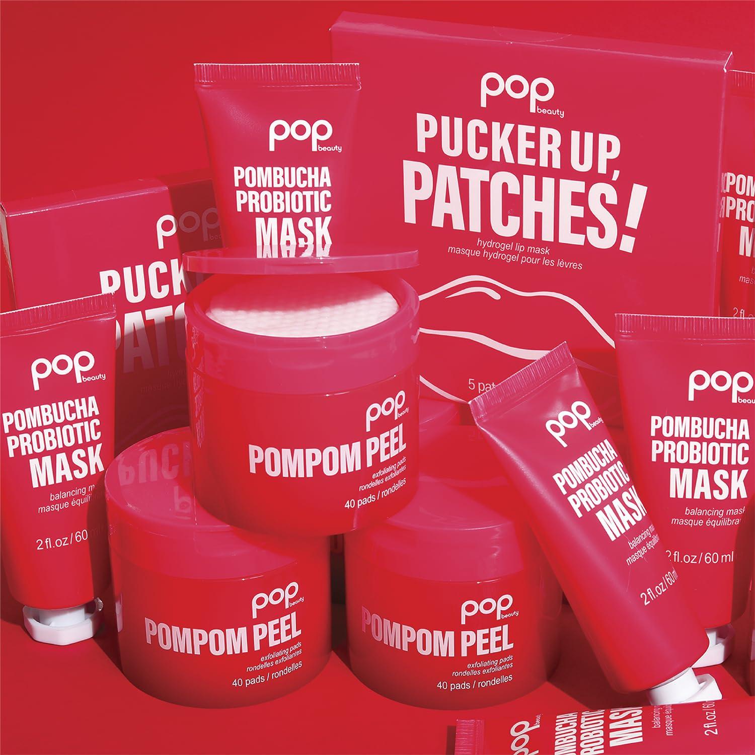 Almohadillas Exfoliantes POP Beauty POMPOM PEEL - 40 Unidades