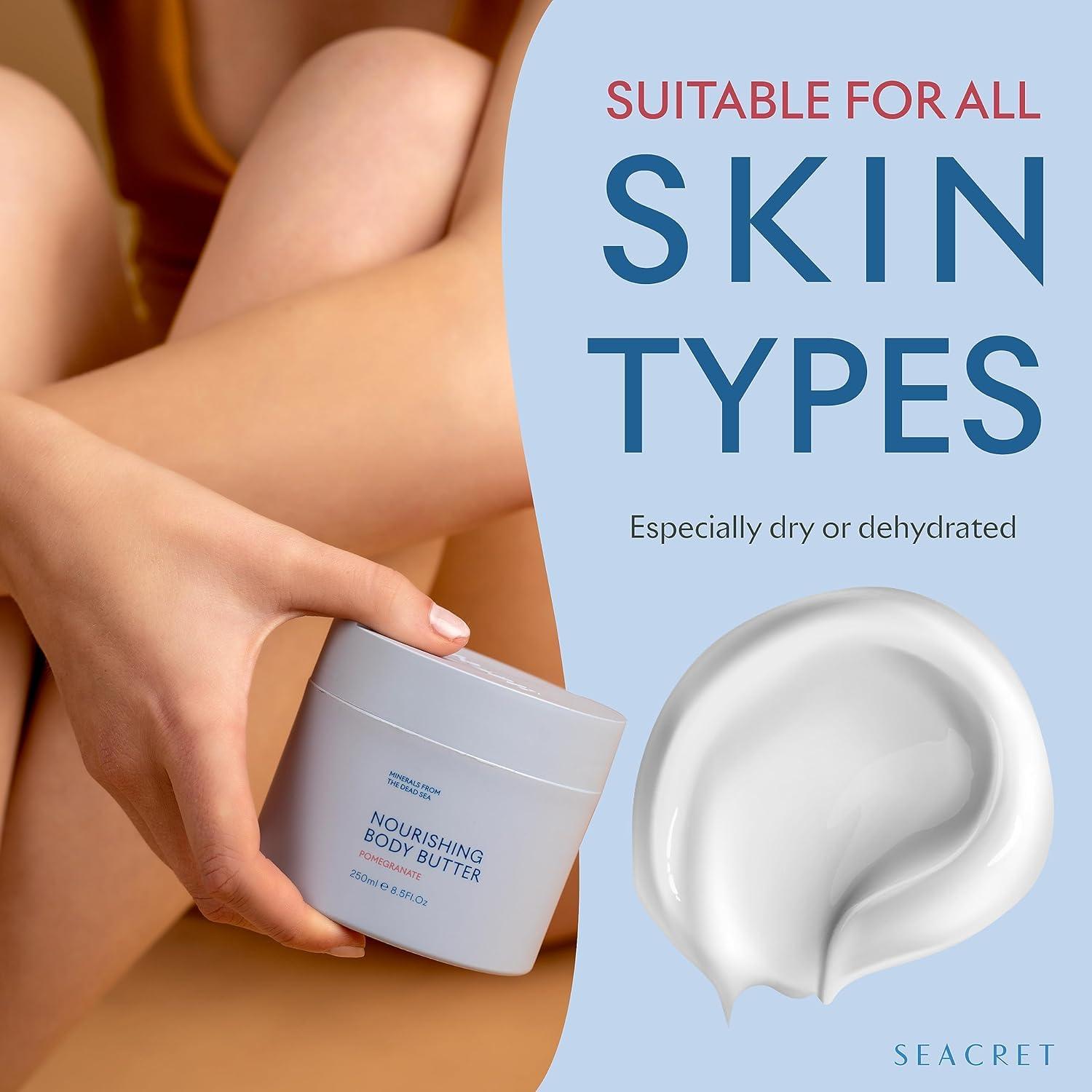 Manteca Corporal SEACRET 251ml - Hidratante Karité y Cacao