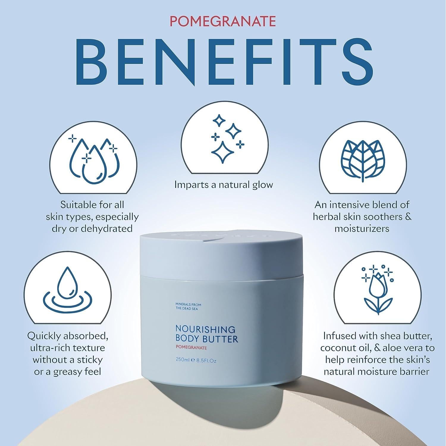 Manteca Corporal SEACRET 251ml - Hidratante Karité y Cacao