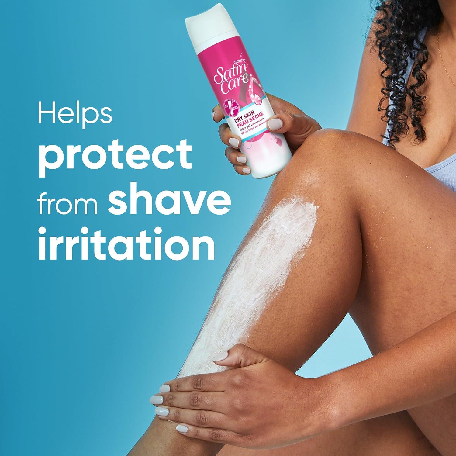 Gel de Afeitar Gillette Venus Satin Care Piel Seca 198g