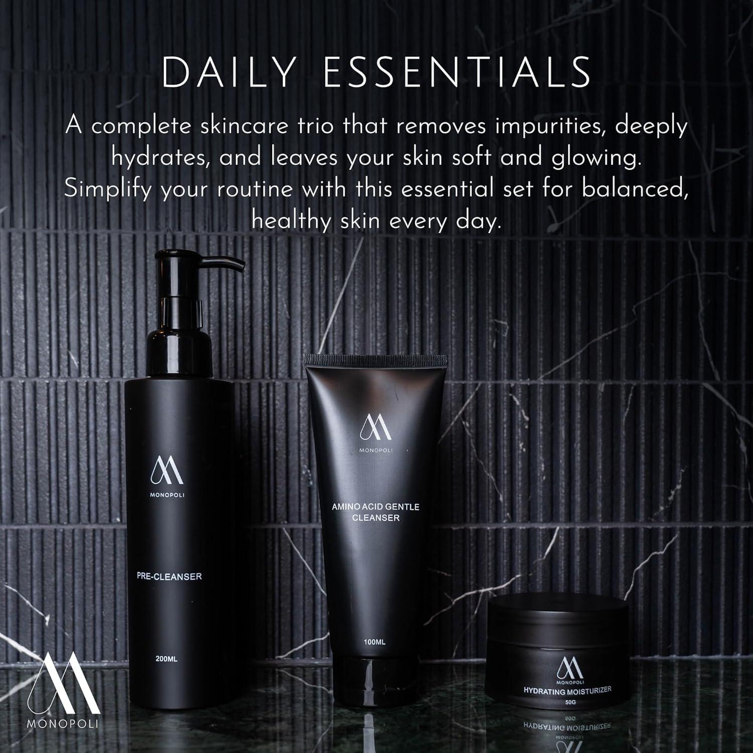 Kit de Cuidado de la Piel Monopoli Skin - 3 Piezas Hidratantes