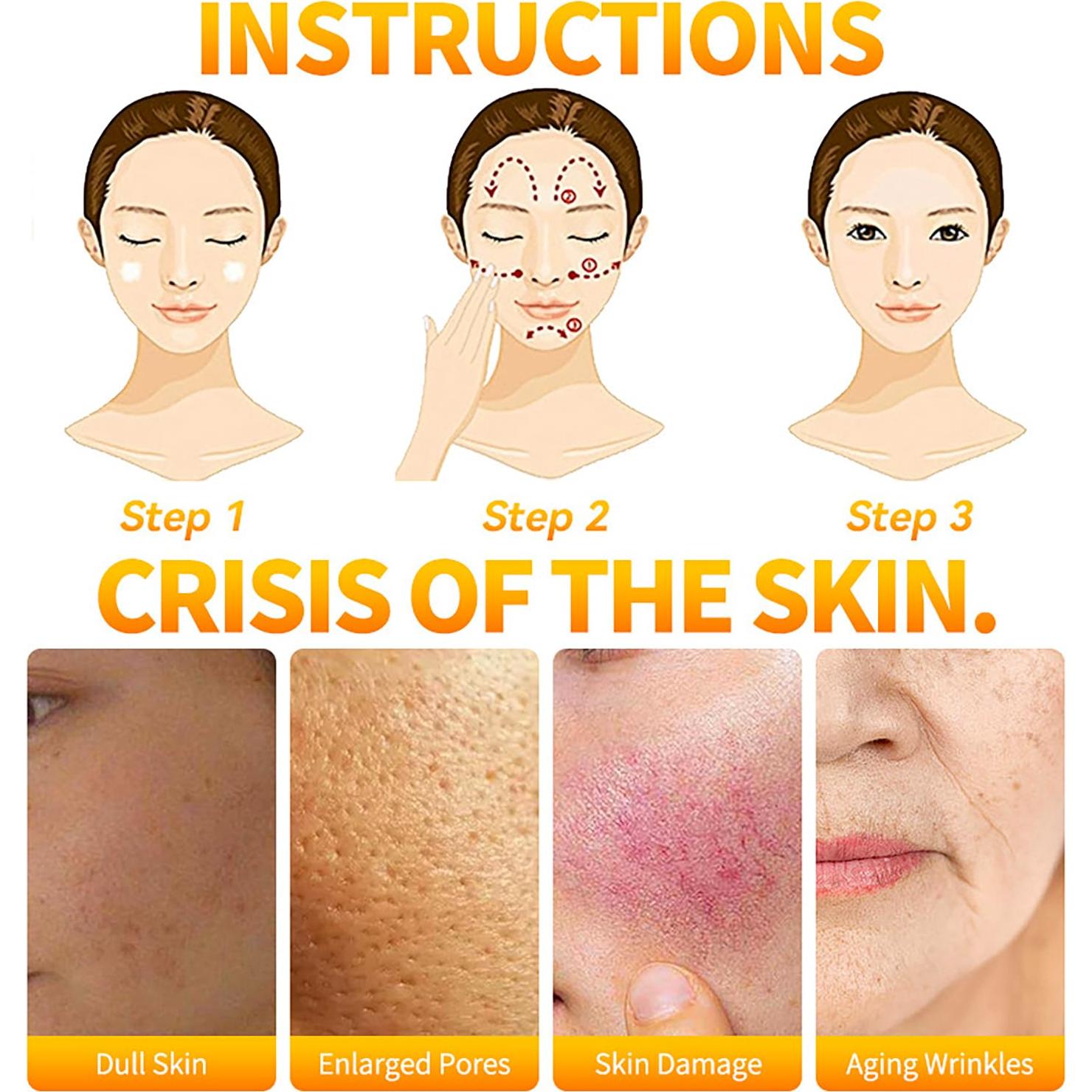 Crema Hidratante Reparadora Disaar 120g Vitamina C Arbutina