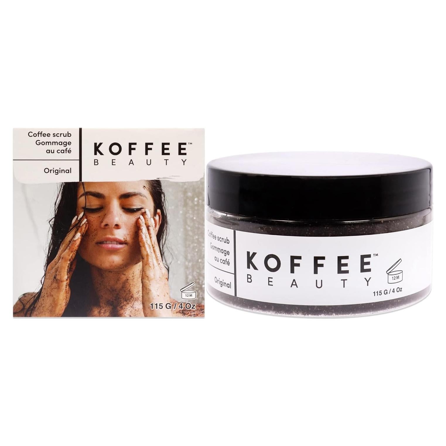 Exfoliante de Café Koffee Beauty Original 115 g - Suaviza Piel