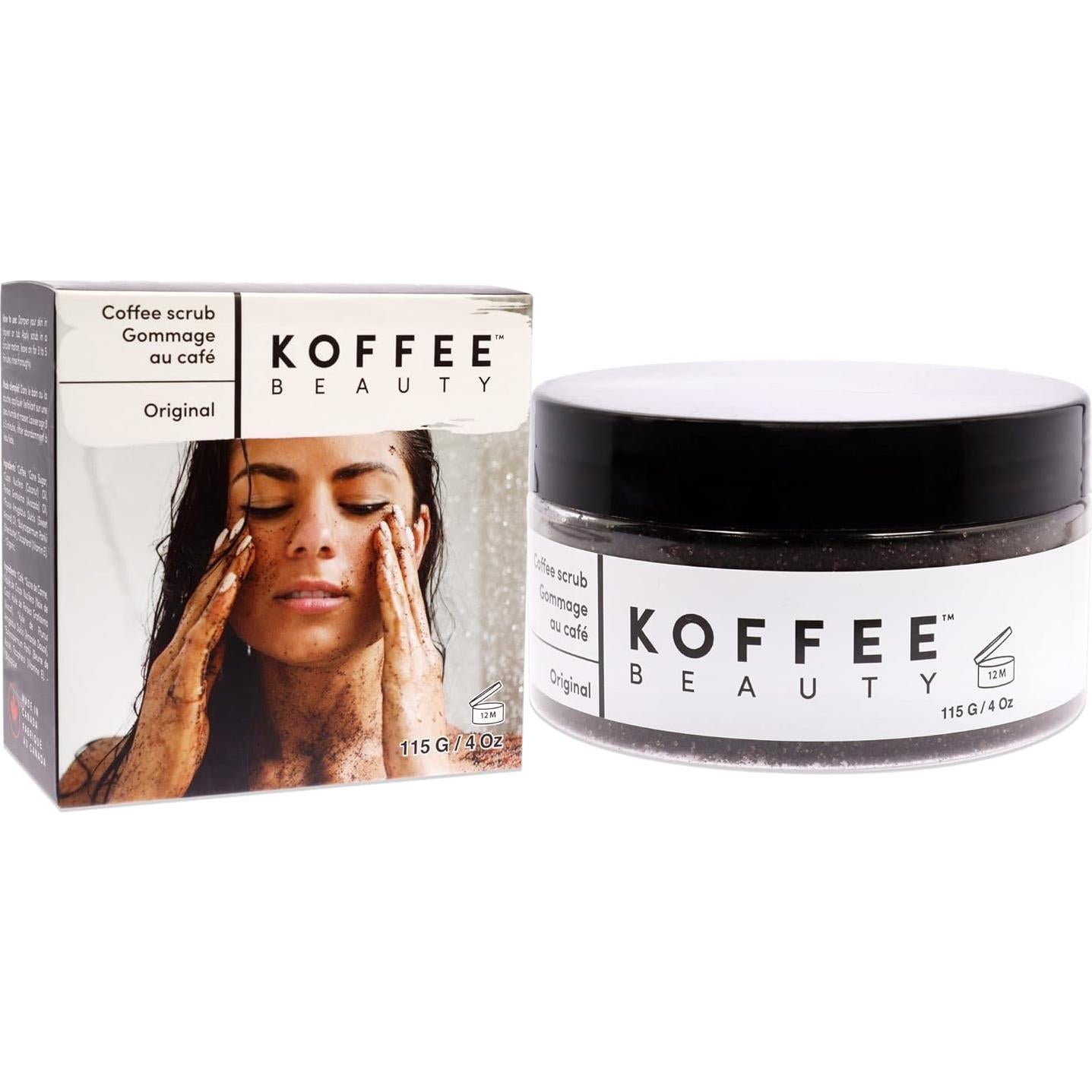 Exfoliante de Café Koffee Beauty Original 115 g - Suaviza Piel