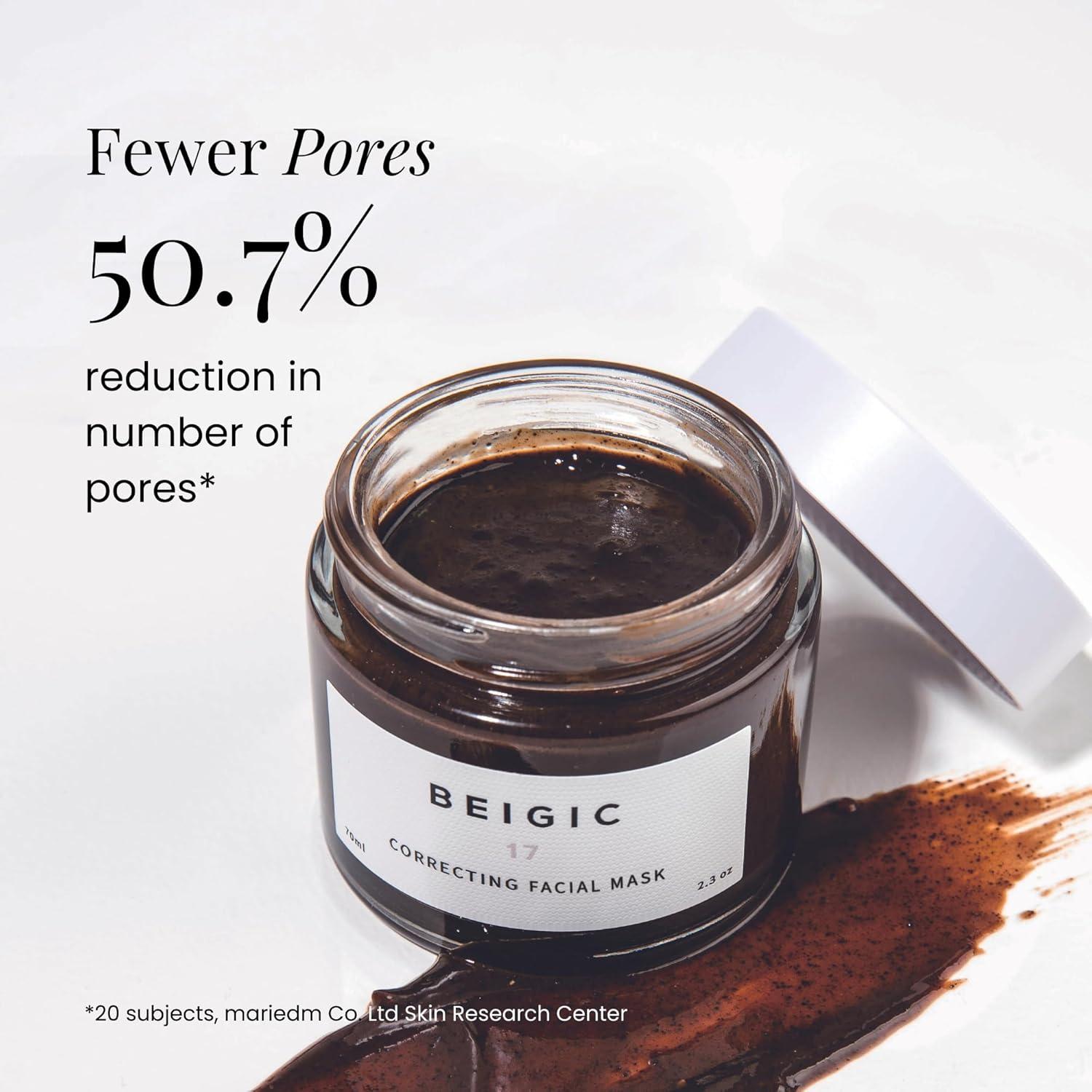 BEIGIC Máscara Facial Vegana para Apretar Poros 69.96 ml