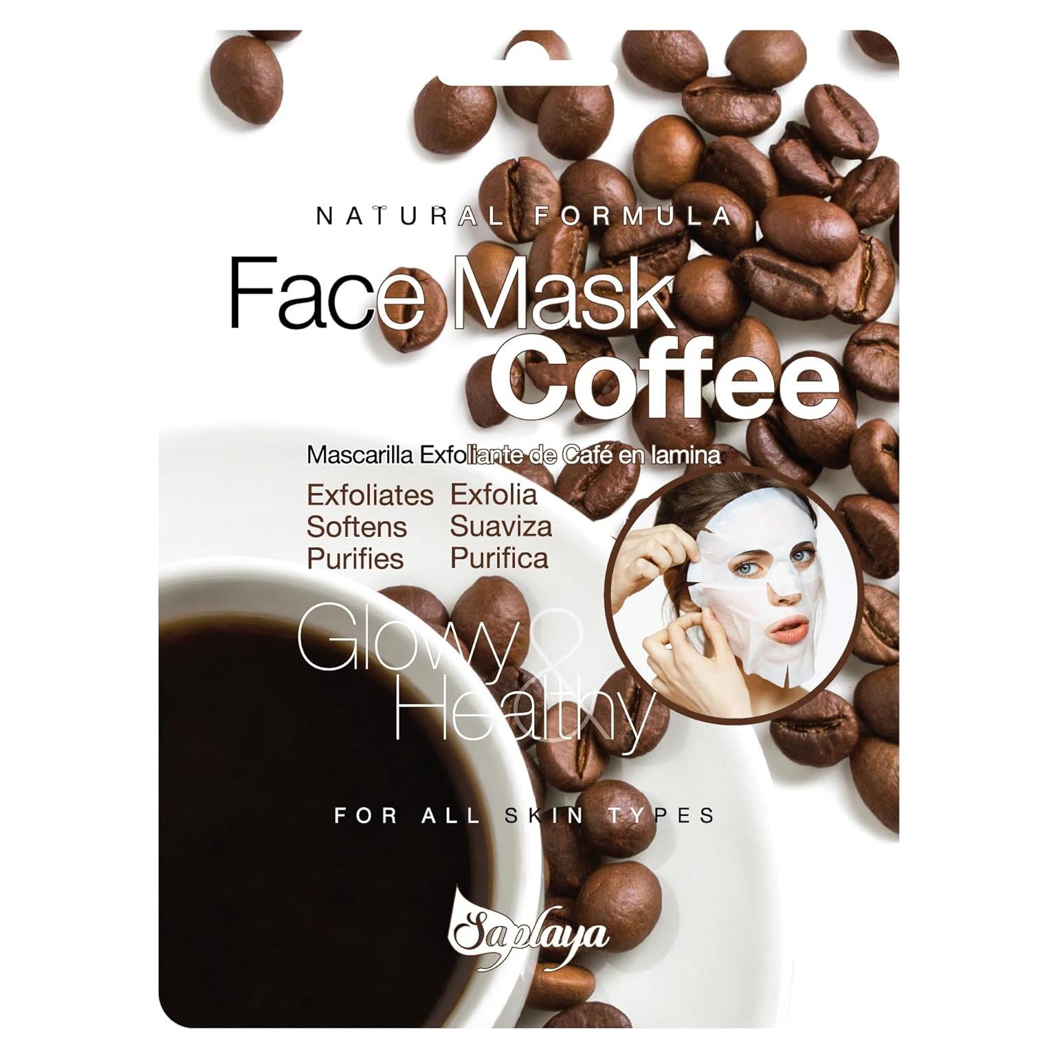 Mascarillas Faciales K-Beauty Saplaya - Paquete de 6 Aromatizadas