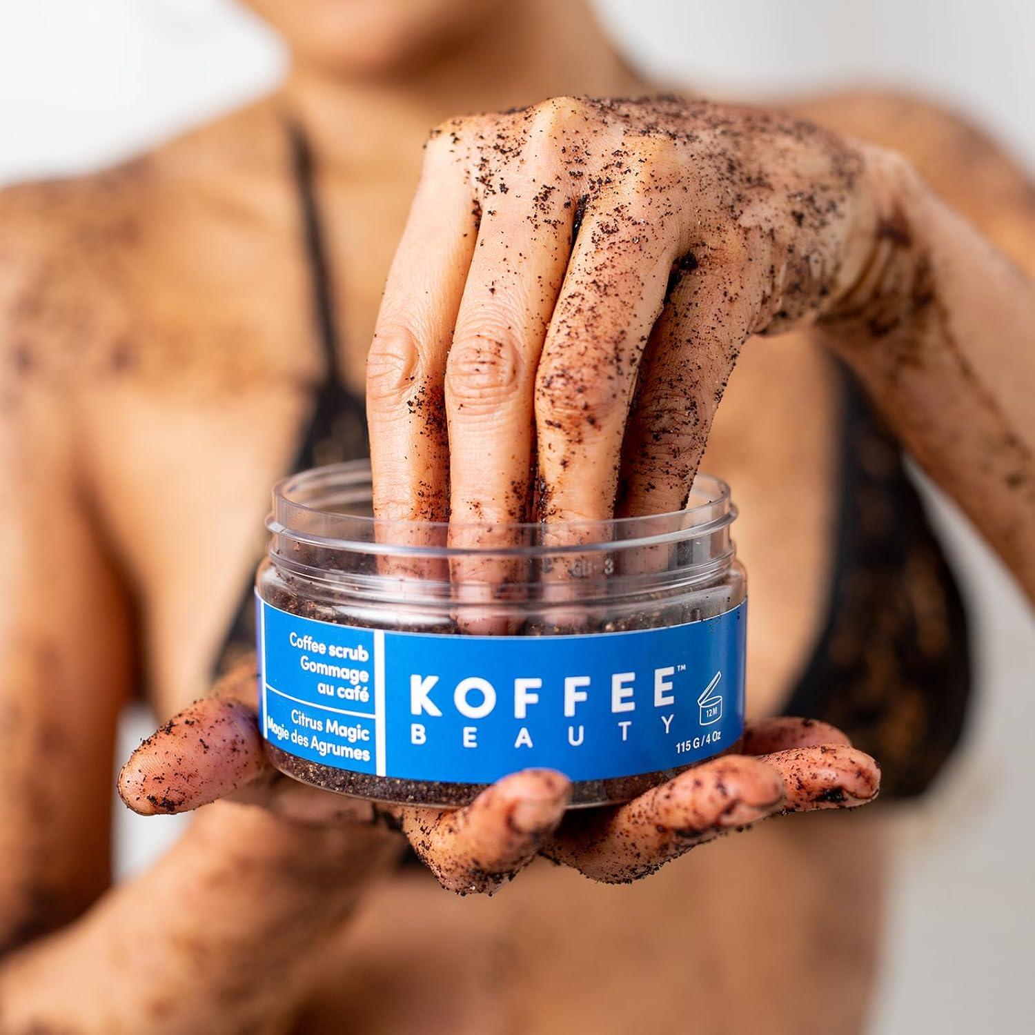 Juego de Regalo Citrus Magic Koffee Beauty - Exfoliante y Loción