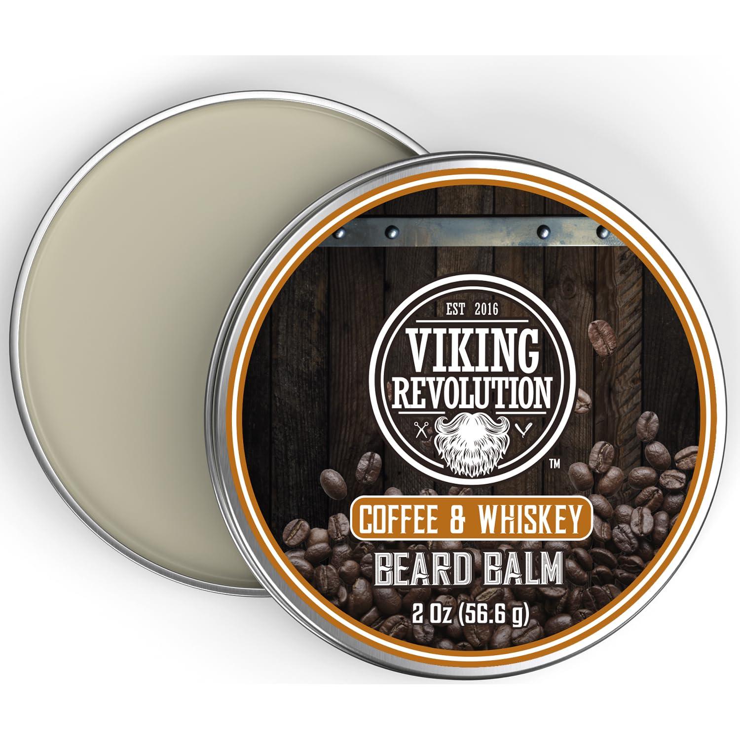 Bálsamo para Barba Viking Revolution 56.7g Aroma Café Whiskey