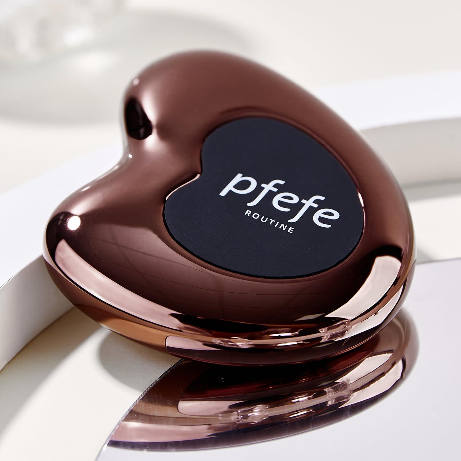 Gua Sha Cryo de Acero Inoxidable PFEFE - Cuidado Facial 7.1cm