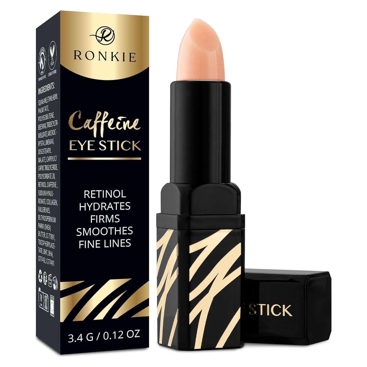 Barra de Ojos con Cafeína - Hidratante y Antiarrugas 15cm