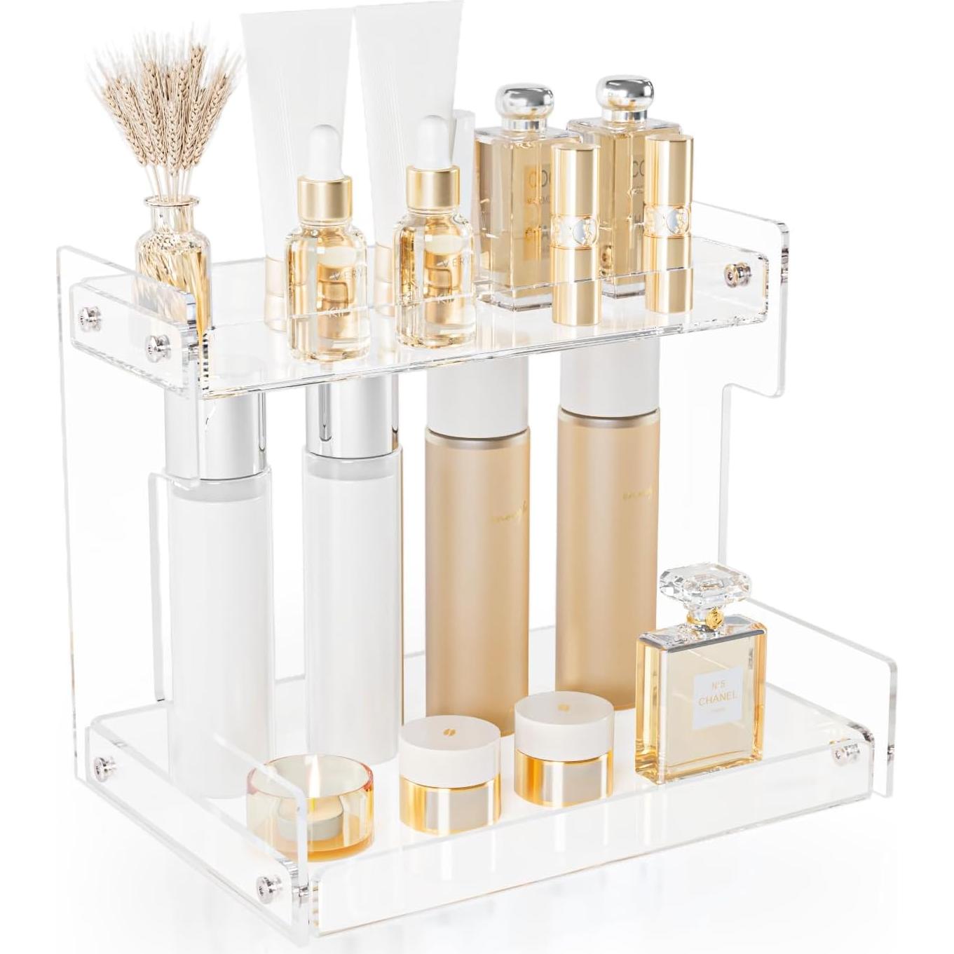 Organizador de Encimera Acliys 2 Niveles Acrílico para Baño