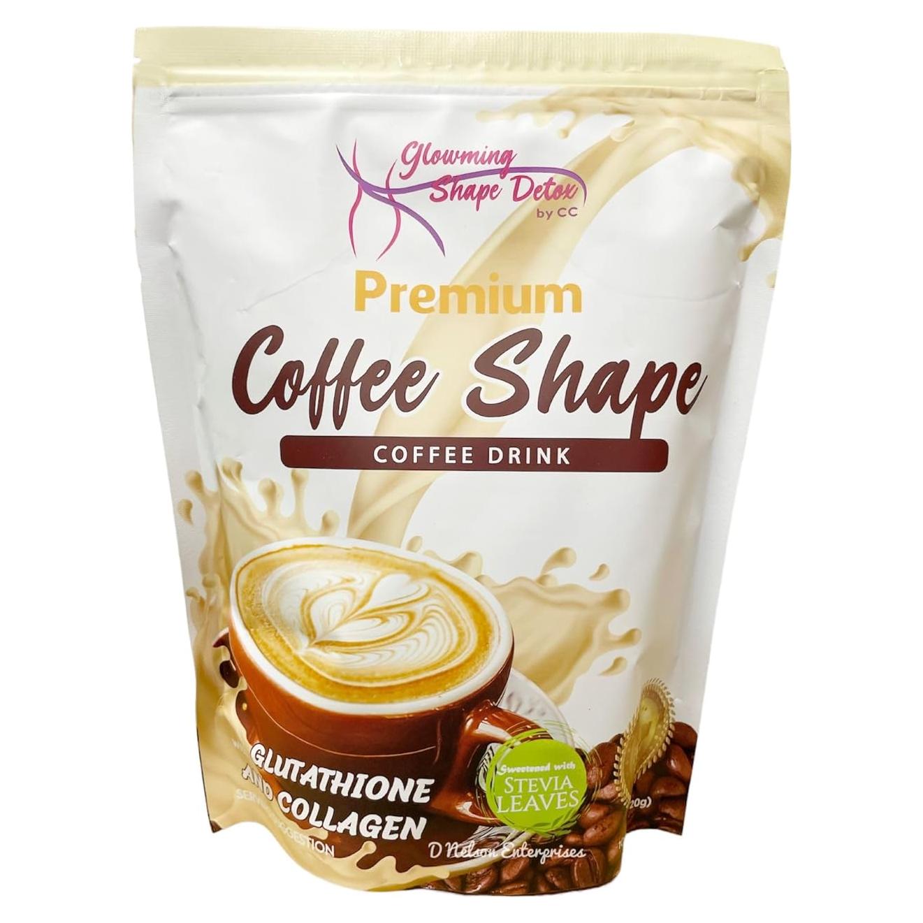 Café Shape Premium Cris Cosmetics 10 Sobres 200g