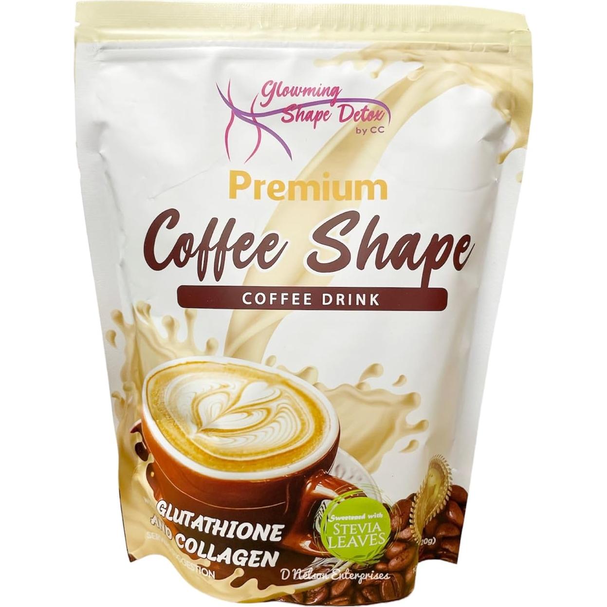 Café Shape Premium Cris Cosmetics 10 Sobres 200g