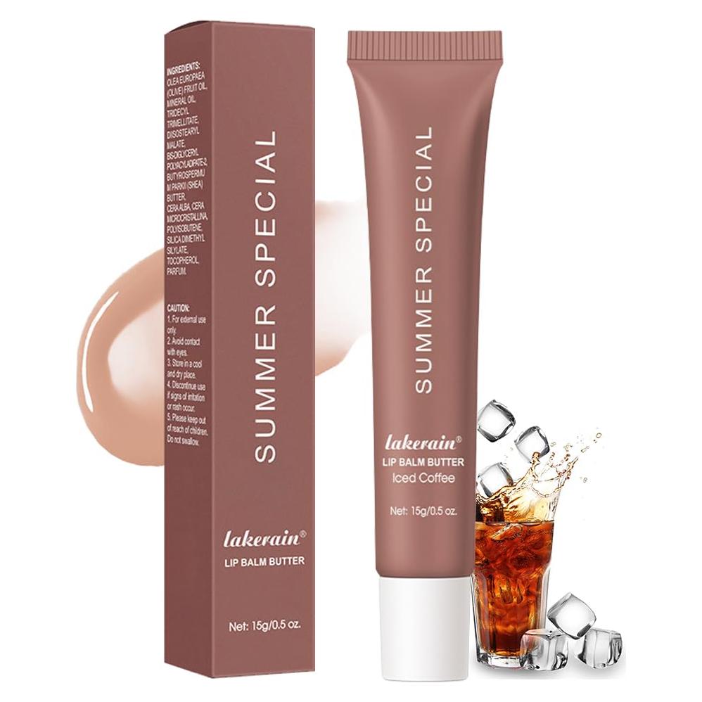 Bálsamo Labial Hidratante JIMYAUQIN - Tinte Café 14g