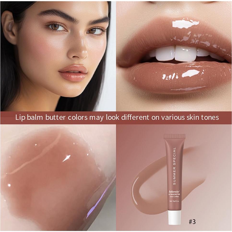 Bálsamo Labial Hidratante JIMYAUQIN - Tinte Café 14g