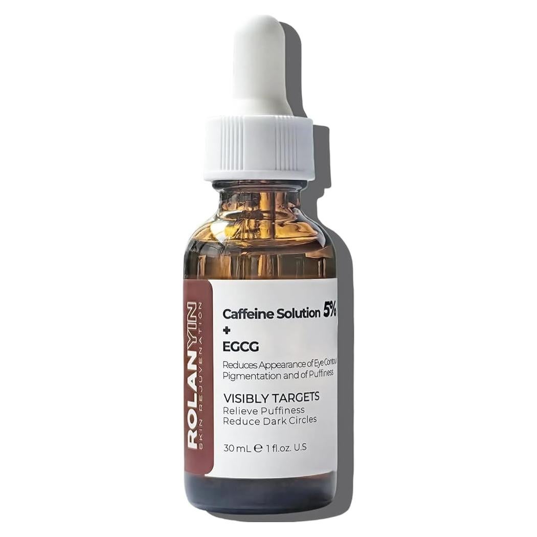 Serum para Ojos Rolanyin 5% Café + EGCG 29.57 ml Hidratante