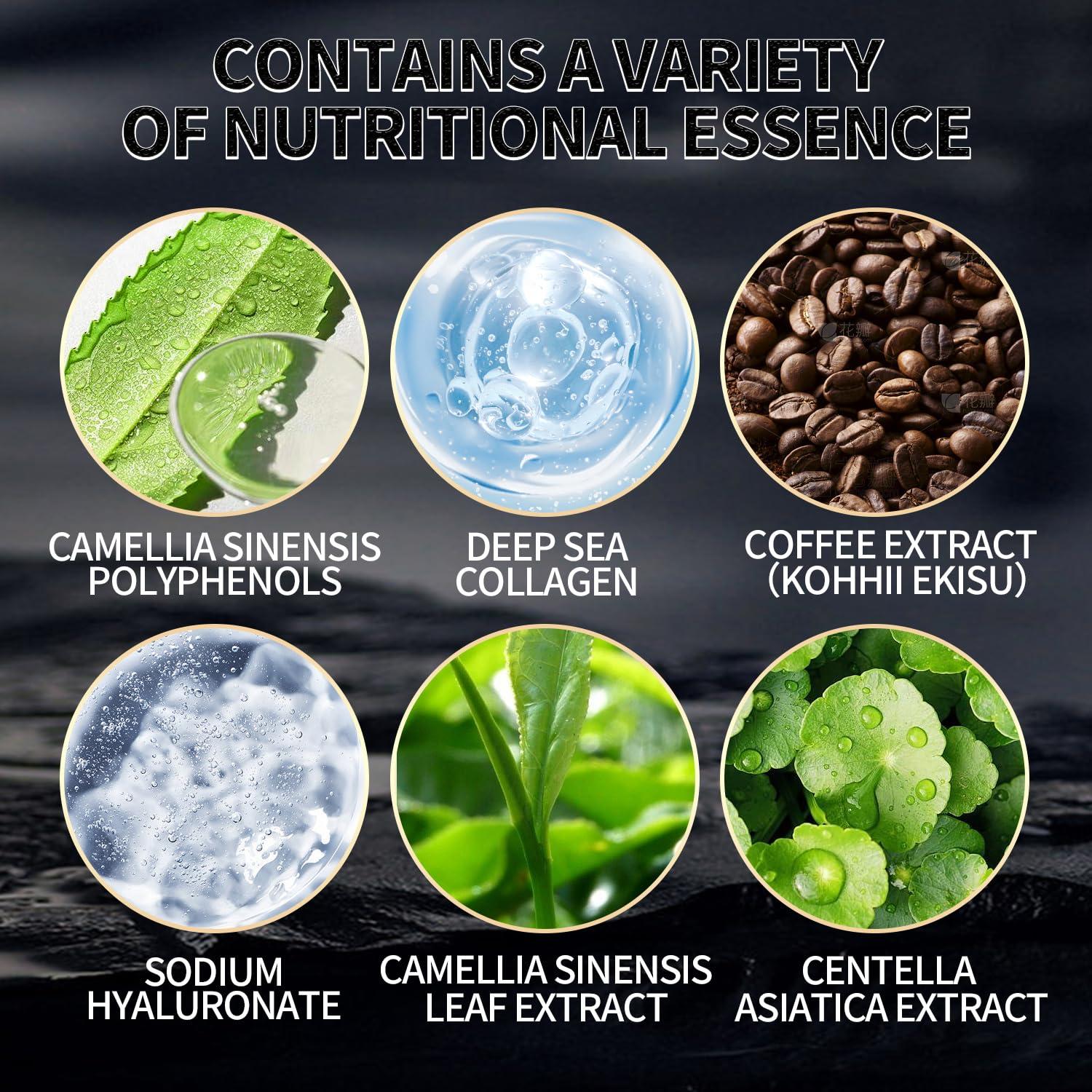 Parches de Colágeno para Ojos ROUSE - 20 Pares con Cafeína