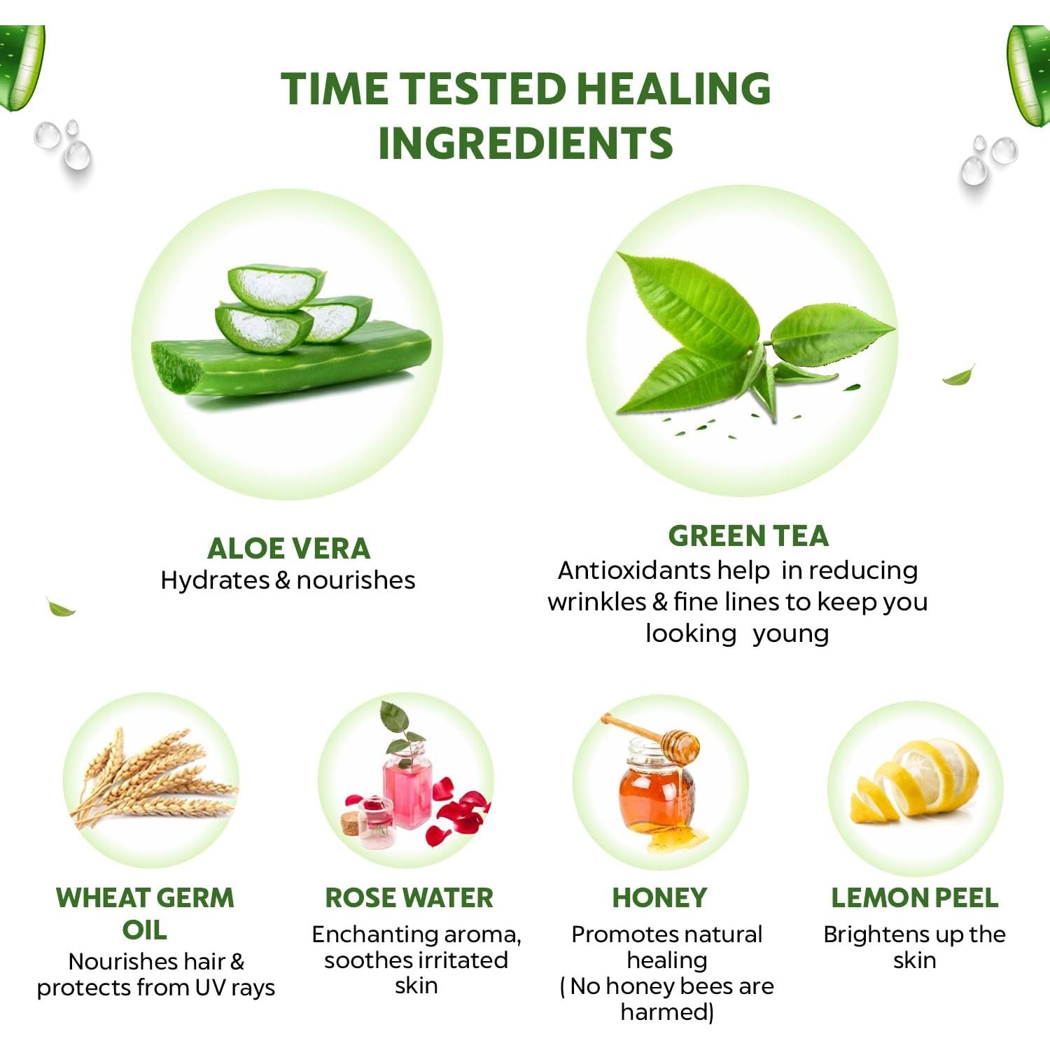 Gel de Aloe Vera Orgánico Indus Valley 400ml - Piel y Cabello