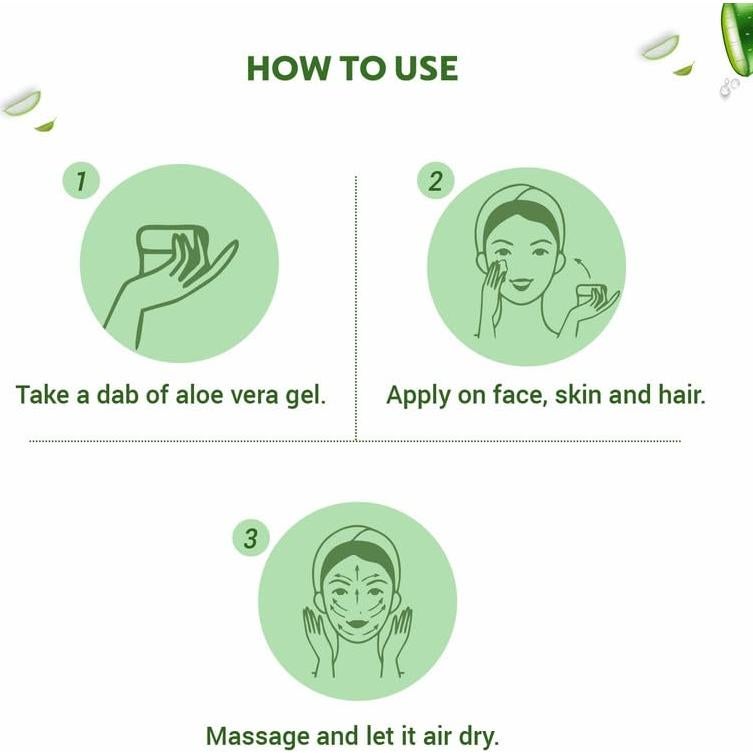 Gel de Aloe Vera Orgánico Indus Valley 400ml - Piel y Cabello