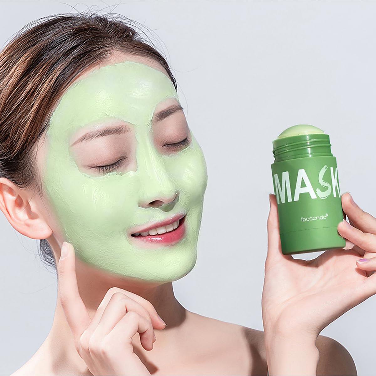 Barra de Mascarilla Limpieza Profunda WenFeng con Té Verde 2PCS