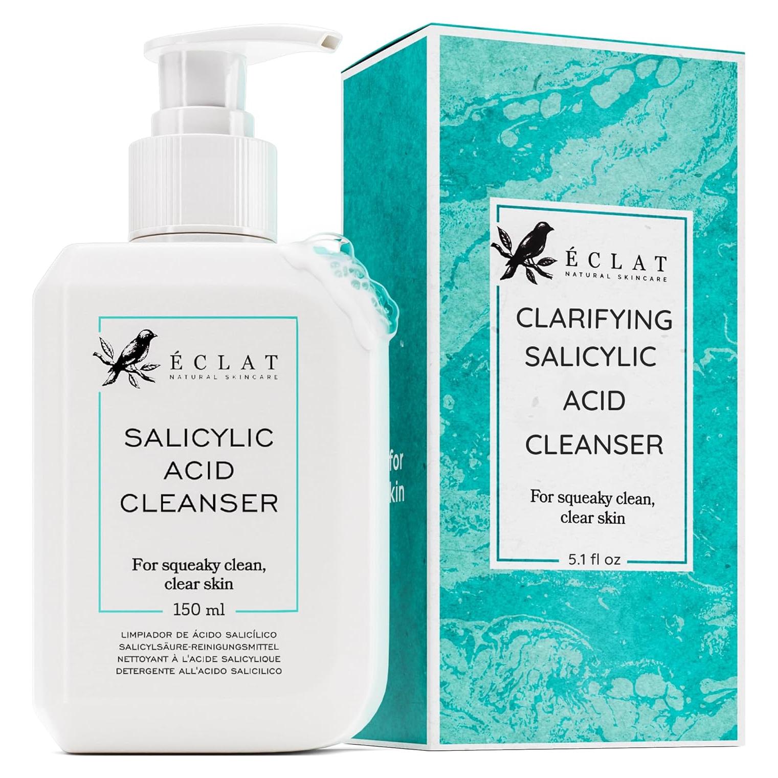 Limpiador Facial Eclat Skincare 150ml - Ácido Salicílico y Niacinamida