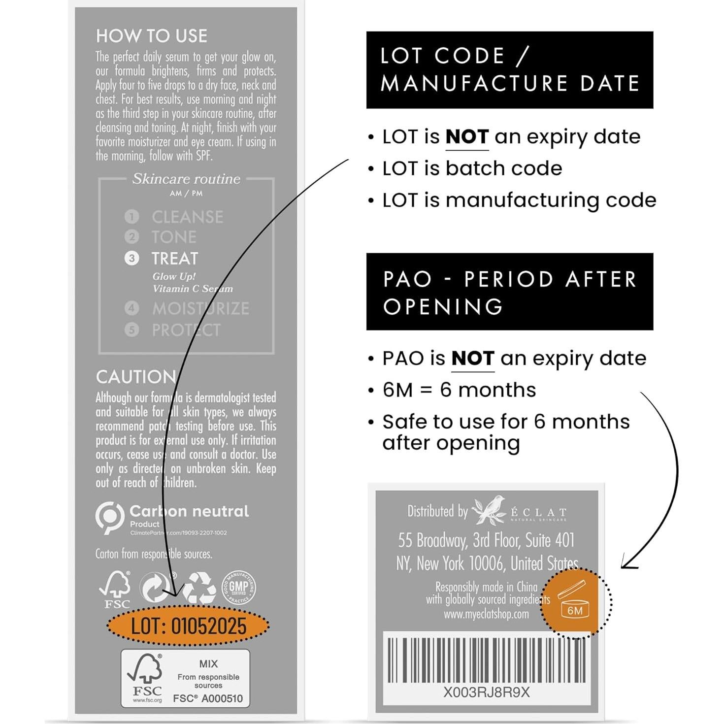 Limpiador Facial Eclat Skincare 150ml - Ácido Salicílico y Niacinamida