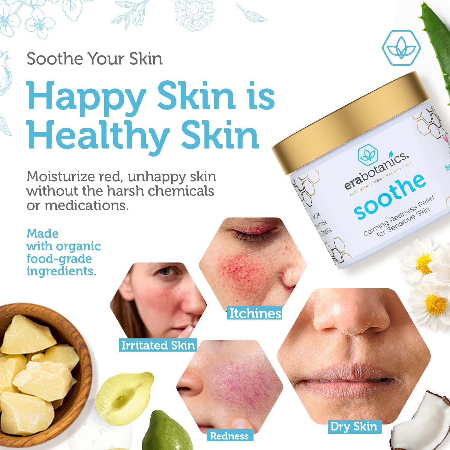 Crema Hidratante Era Organics para Enrojecimiento 56.7g