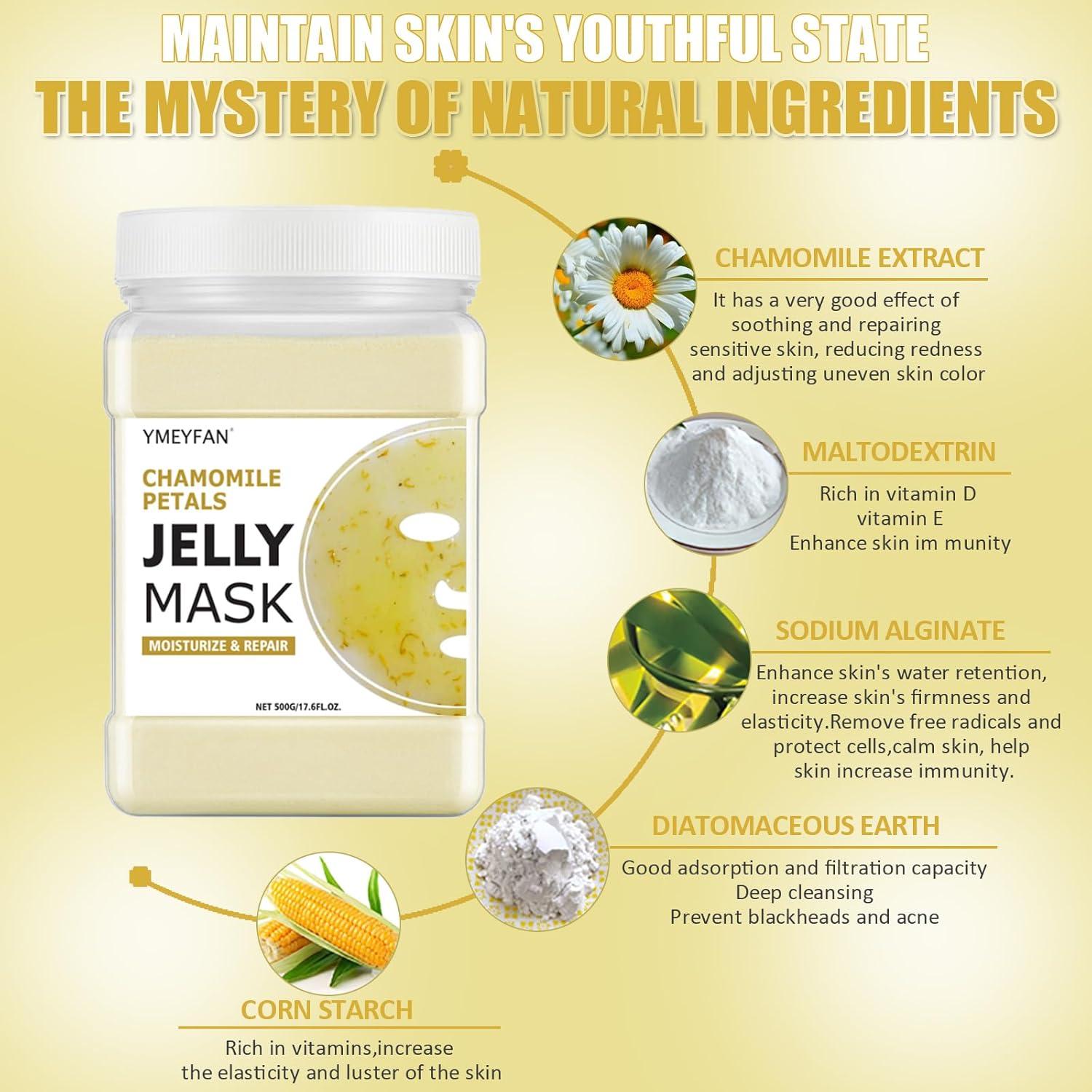 Mascarilla de Gel YMEYFAN de Manzanilla Hidratante 28g