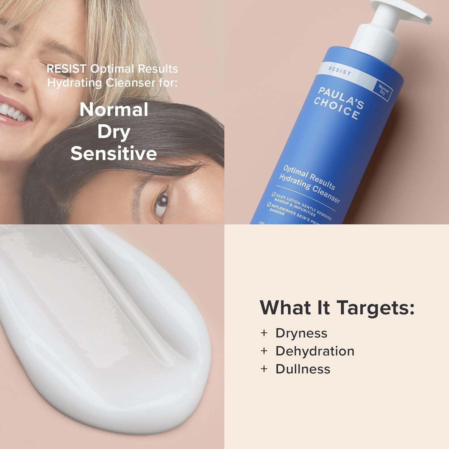 Limpiador Facial Hidratante Paula's Choice 236g Té Verde Manzanilla