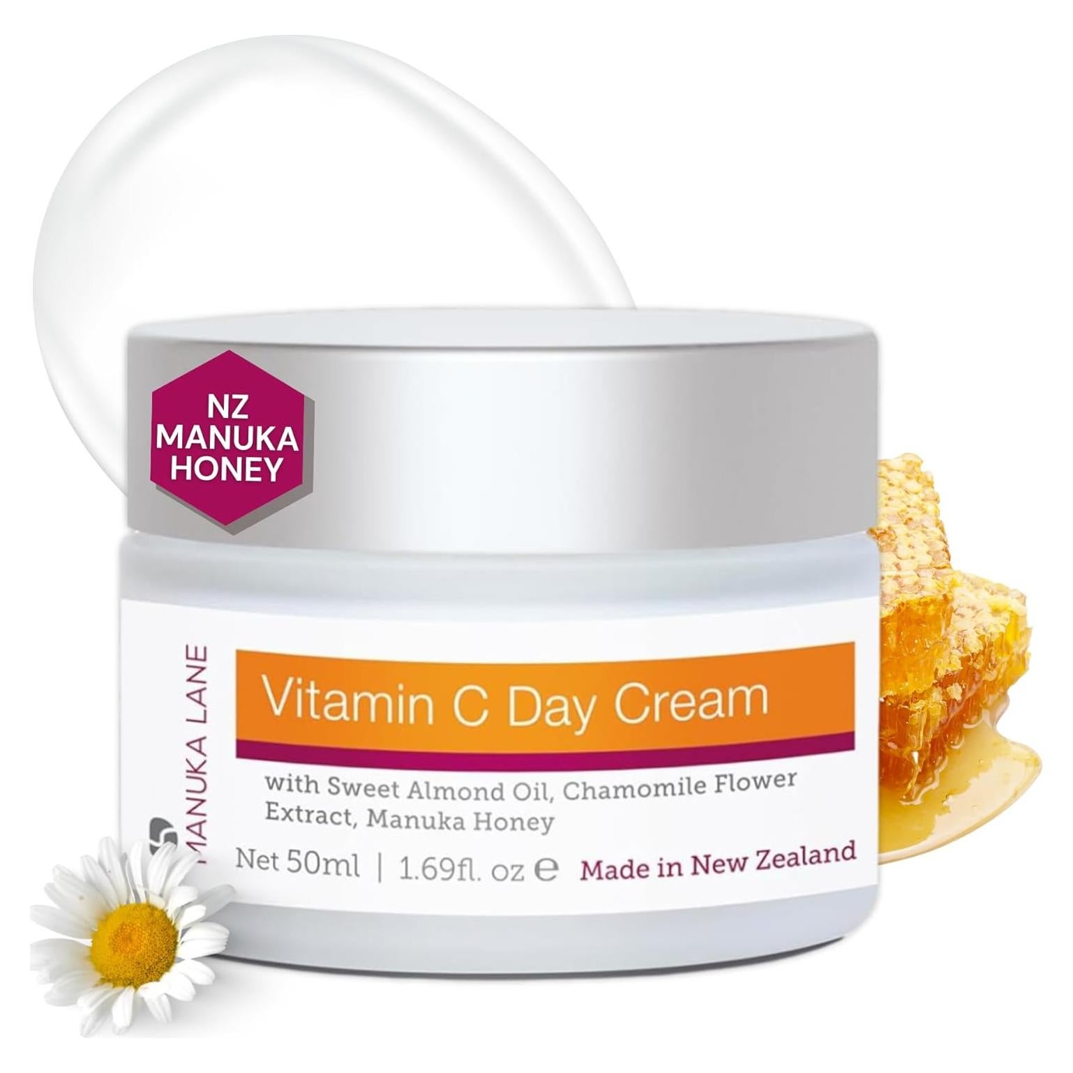 Crema Diurna de Vitamina C Manuka Lane 50 ml Natural