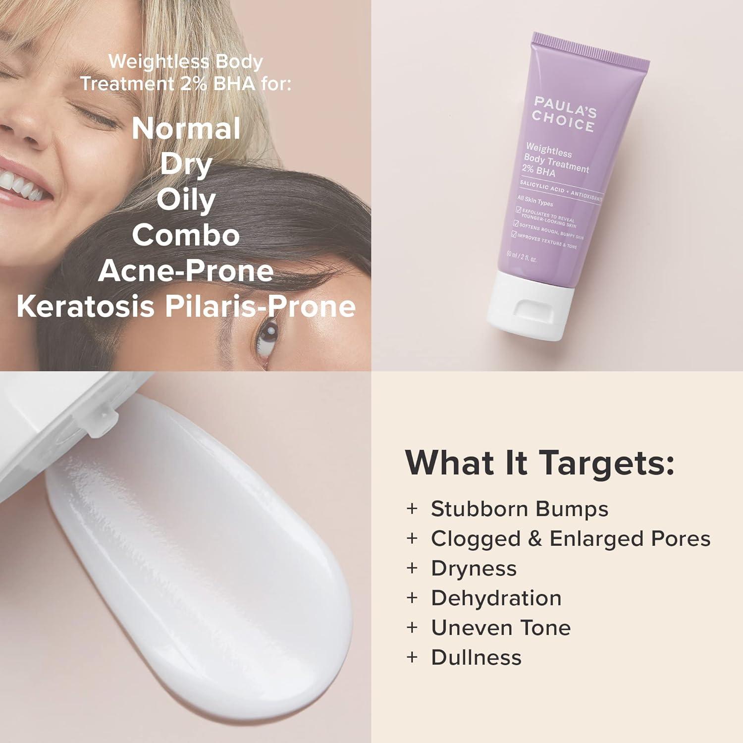 Exfoliante Corporal Paula's Choice 2% BHA 59 ml Sin Fragancia