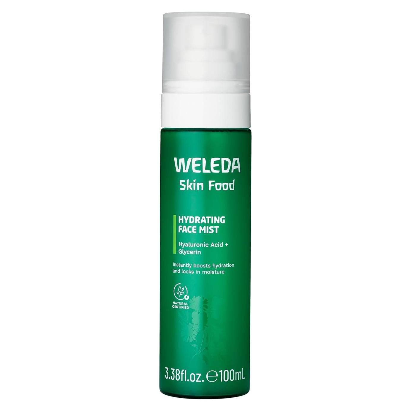 Weleda Skin Food Hidratante Facial Mist 140g - Hidratación Instantánea