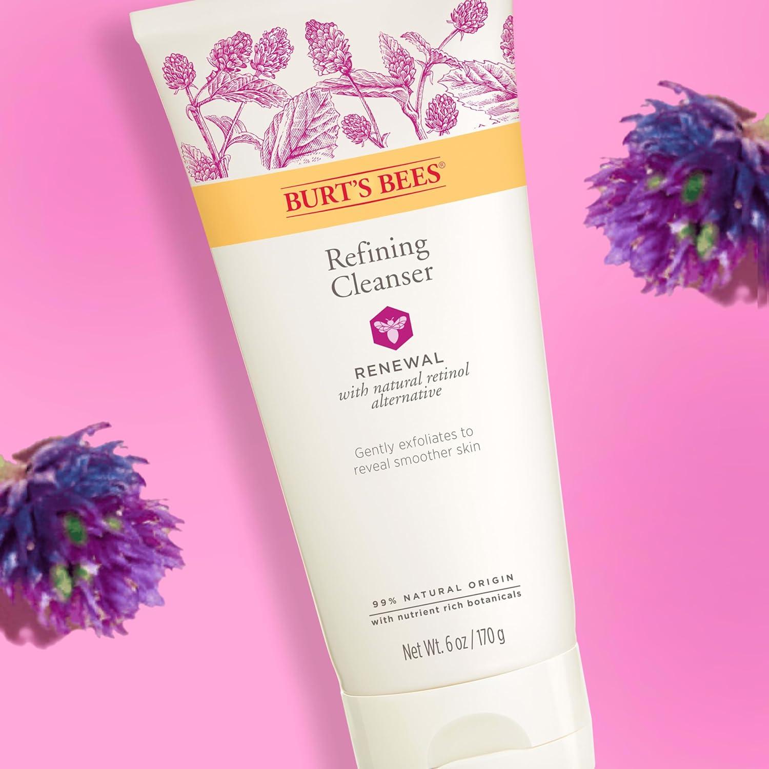 Limpiador Facial Refinador Burt's Bees con Bakuchiol 170 g